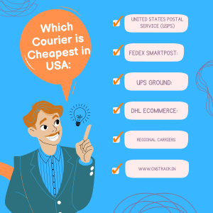 which courier cheapest in usa