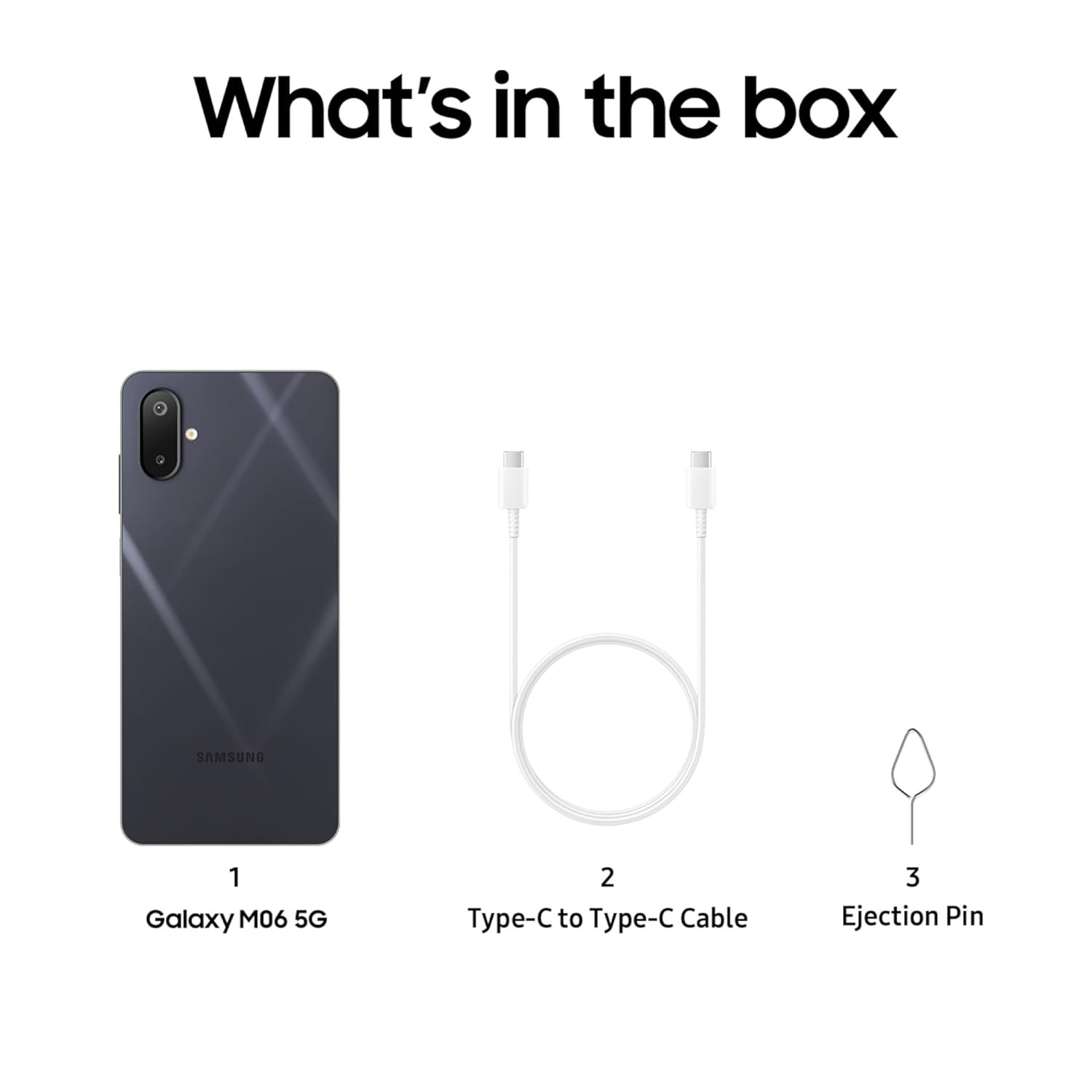 Samsung Galaxy M06 5G (Blazing Black, 4GB RAM, 64GB Storage) | MediaTek Dimensity 6300 | AnTuTu Score 422K+ | 12 5G Bands | 25W Fast Charging | 4 Gen of OS Upgrades | Without Charger - Image 11