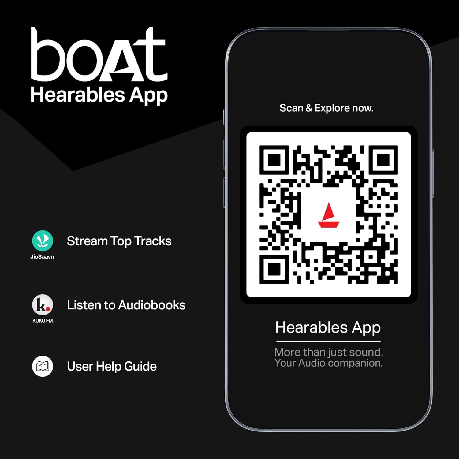 boAt 2025 Launch Rockerz 411, 40Ms Low Latency, 40Hrs Battery, 40Mm Drivers, ENx Tech, Stream Ad Free Music via App Support, Bluetooth Headphones, Wireless Over Ear Headphone with Mic (Bold Blue) - Image 3