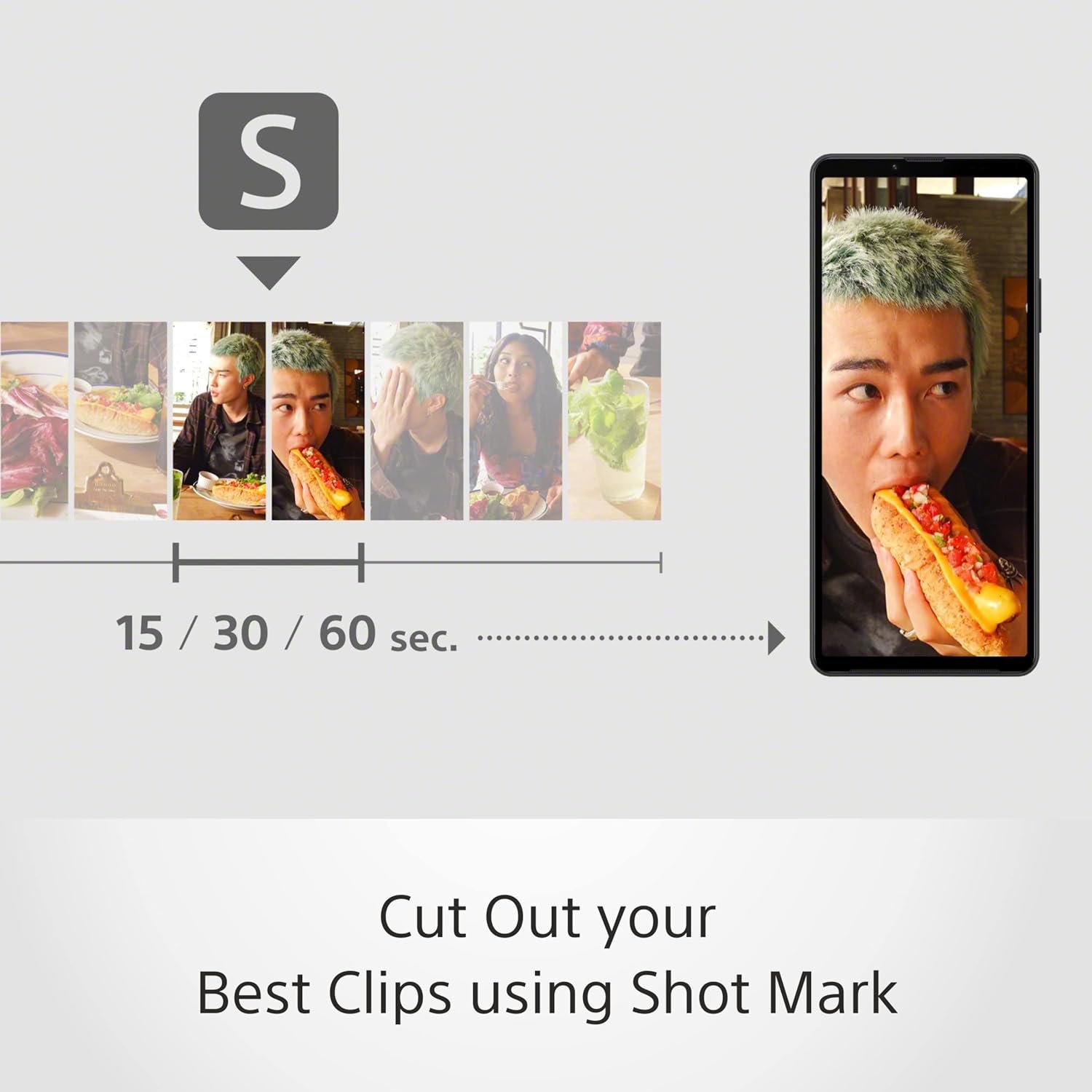 Sony Digital Camera ZV-1F for Content Creators with Ultra-Wide 20mm Prime Lens | Soft Skin Feature | Bokeh | Creative Look | Active Mode Stabilisation -Black - Image 8