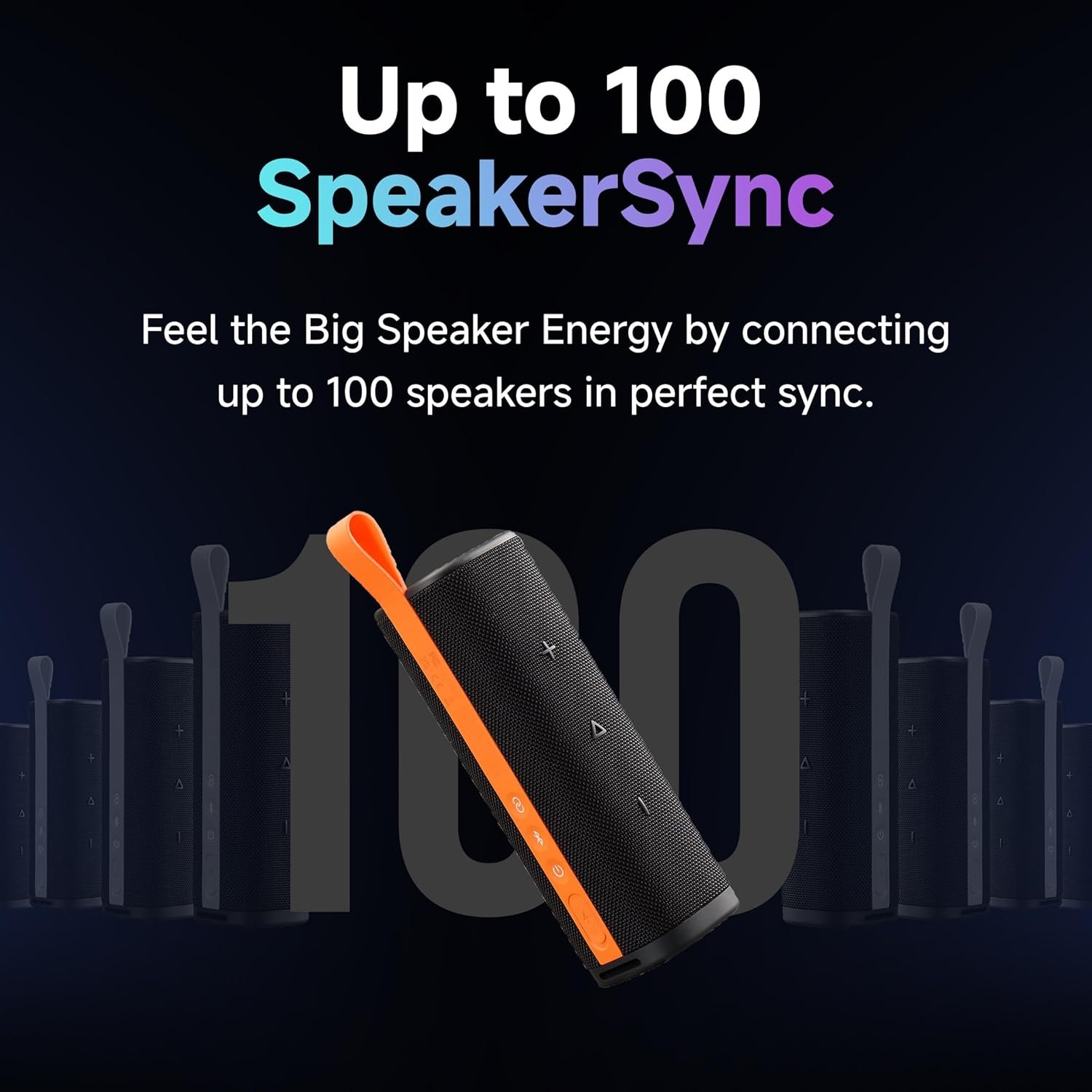 XIAOMI Sound Outdoor Speaker (Blue) | |30W Hi-Quality Speaker with Mic|Upto 12hrs Playback Time|IP67 Waterproof & Type C|Wireless Stereo Pairing|Speaker for Home, Outdoor & Travel Purpose - Image 4