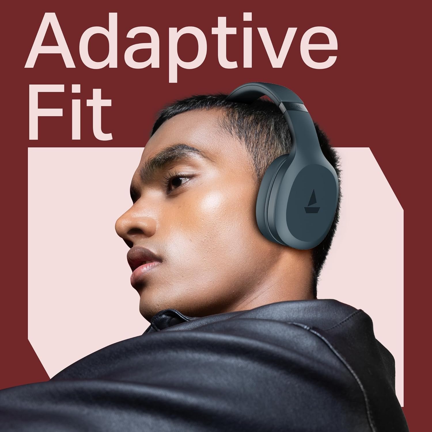 boAt 2025 Launch Rockerz 412, 60H Battery, 40Mm Drivers, 40Ms Low Latency, ENx Tech, Stream Ad Free Music via App Support, Bluetooth Headphones, Wireless Over Ear Headphone with Mic (Bold Blue) - Image 9