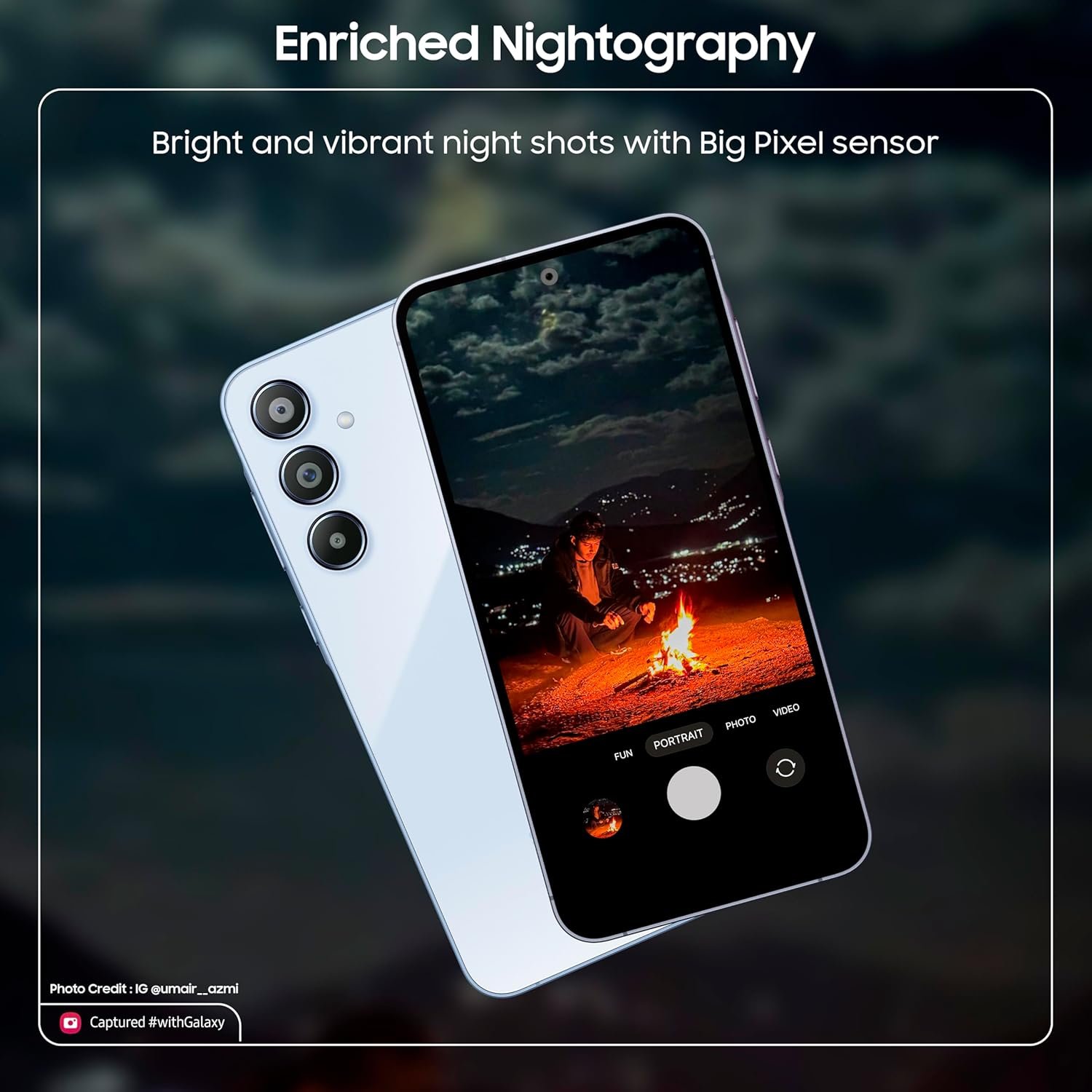 Samsung Galaxy A55 5G (Awesome Navy, 8GB RAM, 256GB Storage) | AI | Metal Frame | 50 MP Main Camera (OIS) | Super HDR Video| Nightography | IP67 | Corning Gorilla Glass Victus+ | sAMOLED Display - Image 3