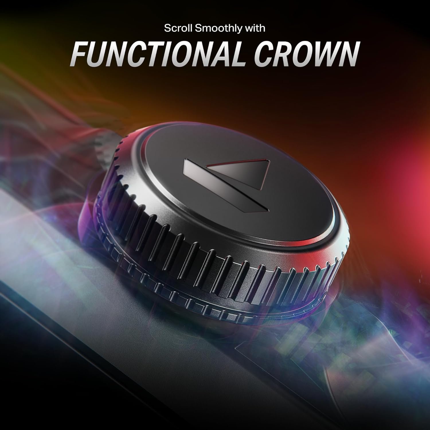 boAt New Launch Storm Infinity w/15 Days Extensive Battery fueled by Huge 550mAh Battery, Fast Charge, 1.83”(4.65cm)HD Display, Functional Crown, BT Calling, Smart watch for Men & Women (Active Black) - Image 3