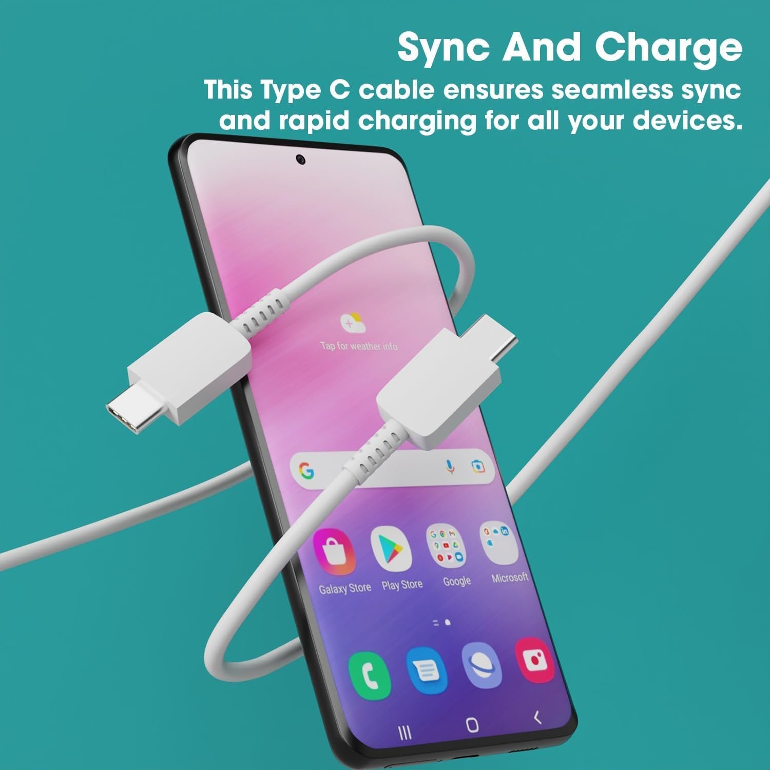 25W Type-C to Type-C Fast Charging Cable for Huawei nova 11 ProSmartphones, Tablets, Laptops & Other Type C Devices, PD Technology, 480Mbps Data Sync, 1M(KF1, White) - Image 3