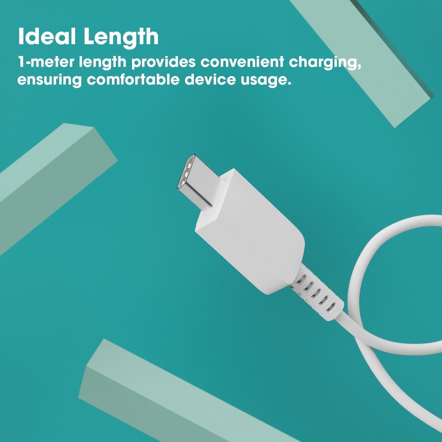 25W Type-C to Type-C Fast Charging Cable for Huawei nova 11 ProSmartphones, Tablets, Laptops & Other Type C Devices, PD Technology, 480Mbps Data Sync, 1M(KF1, White) - Image 4