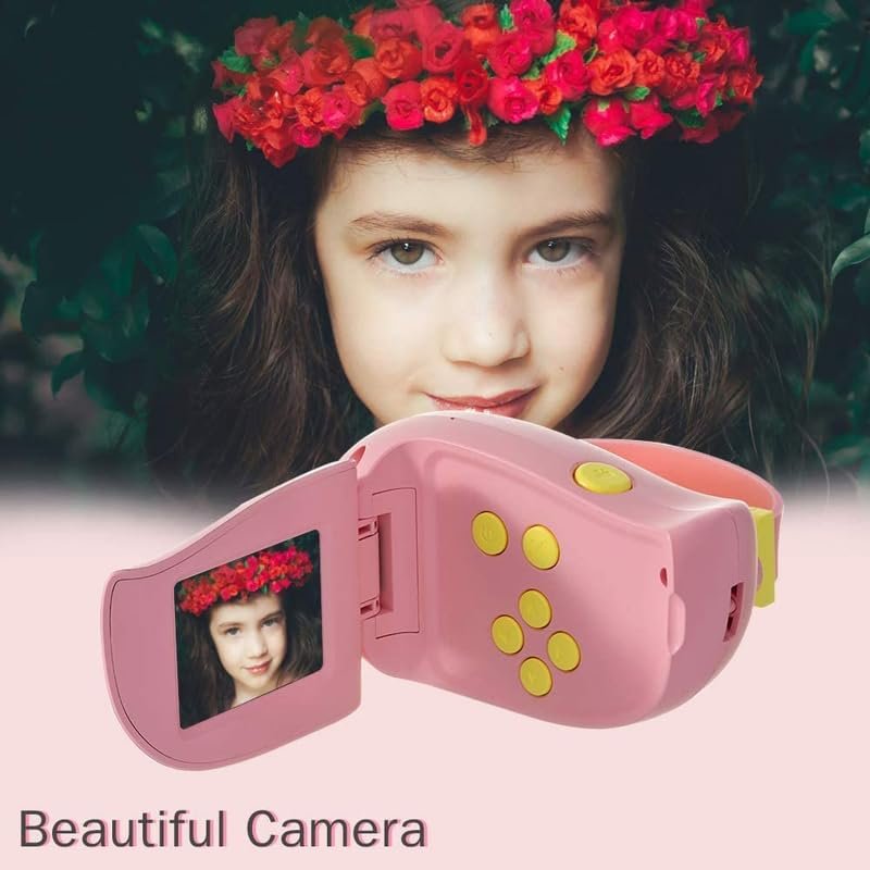 Handheld Digital Video Camera Gifts for Boys and Girls, 10MP 1080P Toddler Video Recorder Rechargeable and Shockproof Creative DIY Camcorder for Children - Image 3