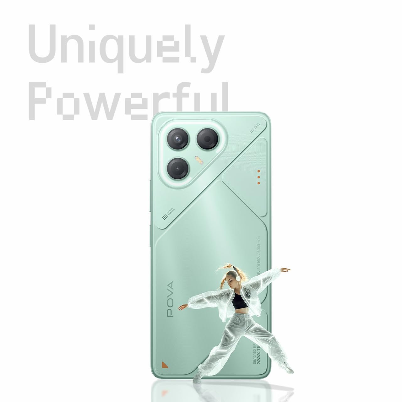 Pova 7 5G (Oasis Green, 8GB+256GB) | Multi-Functional Delta Light Interface | Segment’s Best AI Smartphone | Big 6000mAh Battery with 45W | Super Smooth 144Hz 6.78" FHD+ Display | 4X4 MIMO Support - Image 7