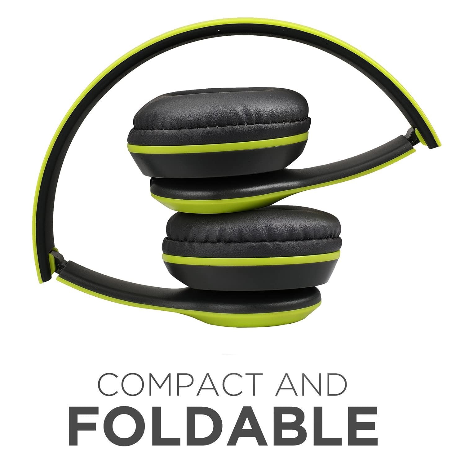 P-47 Wireless Headphone with Mic | Over-Ear Bluetooth Headset | Heavy Bass Sound, Foldable Design, Long Playback Time | Ideal for Music, Online Classes & Calling - Image 3