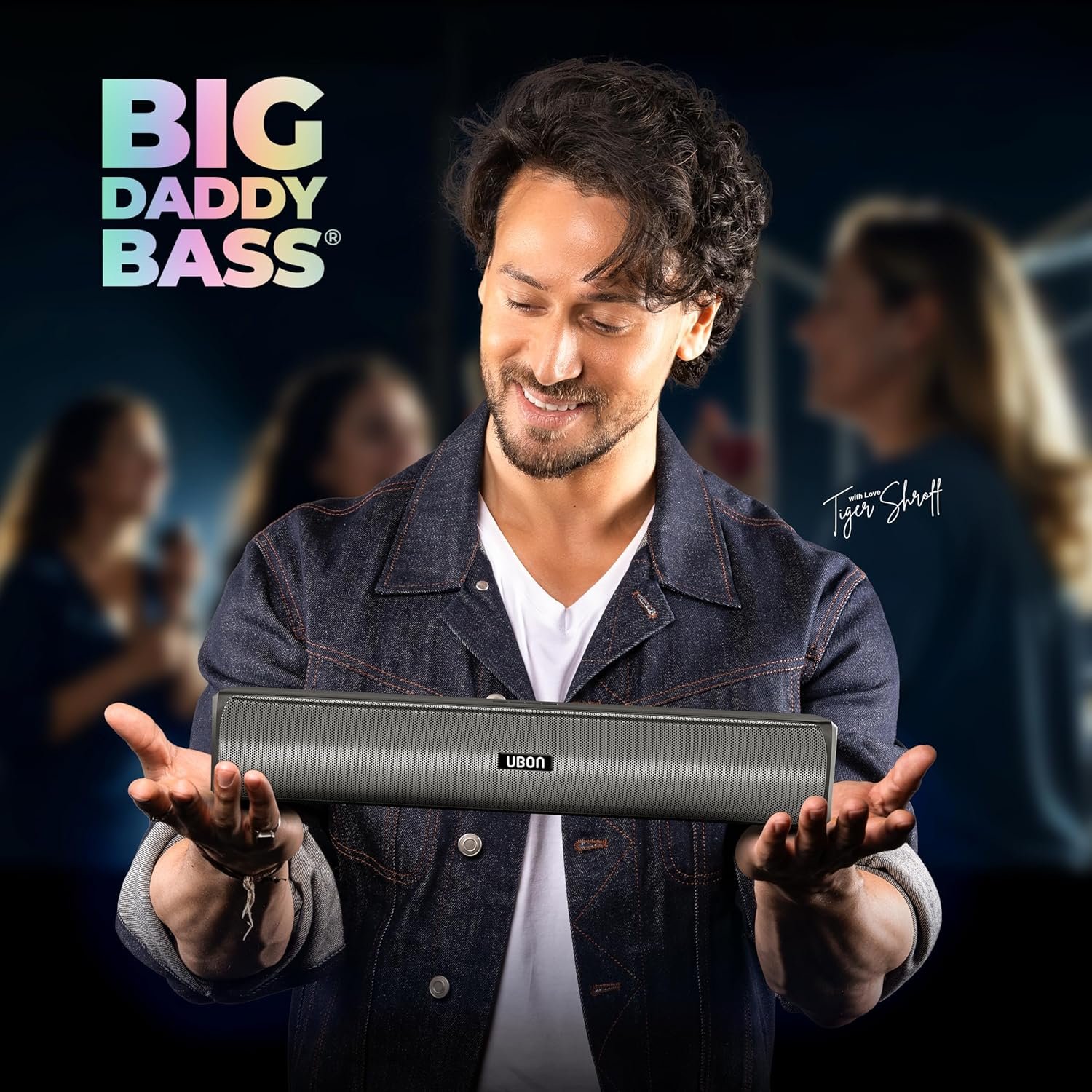 UBON Badshaah 20W BT Soundbar with 10 Hours Playtime | Bluetooth 5.3 & USB Connectivity | 2000 mAh Battery | 2X Bass (Black) - Image 7