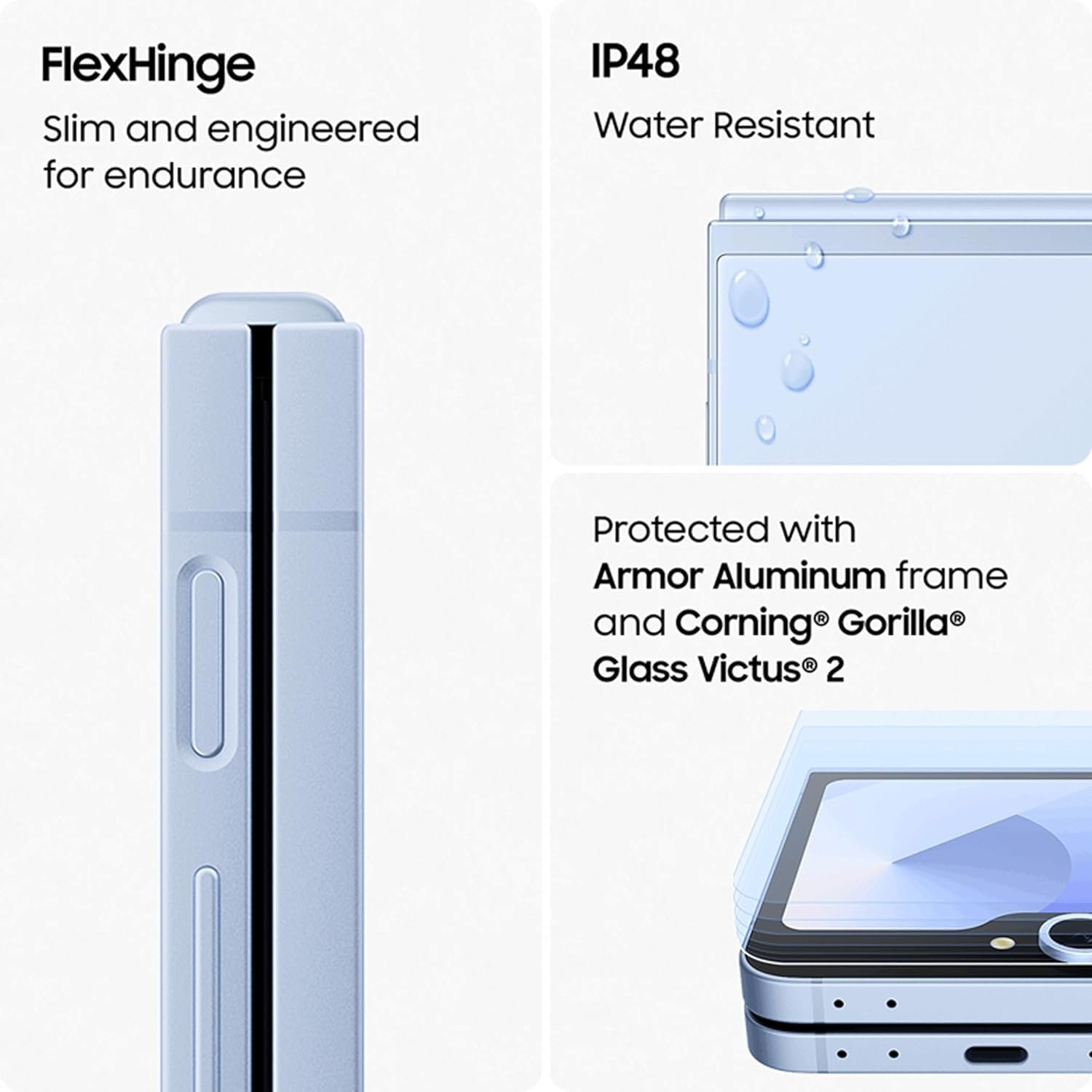 Samsung Galaxy Z Flip6 5G AI Smartphone (Blue, 12GB RAM, 256GB Storage) with Other Offers - Image 10