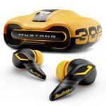 Boult GOBOULT (Formerly Mustang Torq Wireless in Ear Earbuds with 60H Playtime, App Support, Quad Mic ENC, 45ms Low Latency, 13mm Driver, Breathing LEDs, Made in India Ear Buds Wireless (Yellow)