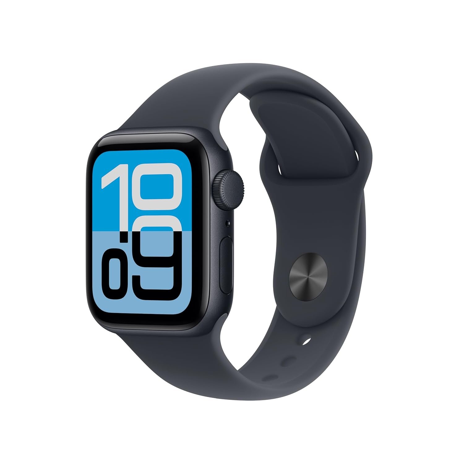 Apple Watch SE 3 GPS 40mm Midnight Aluminium Case with Midnight Sport Band - S/M - Image 2