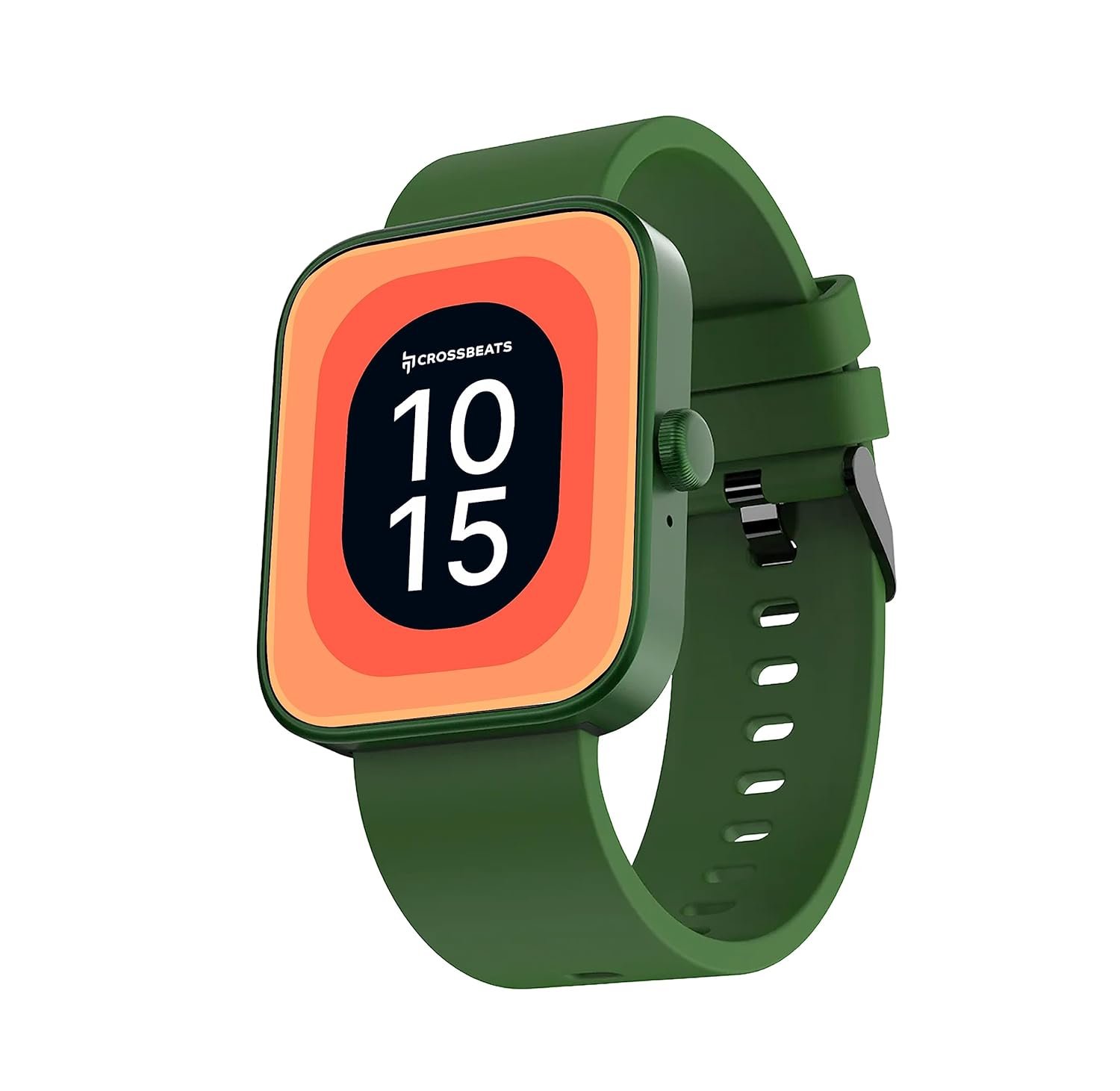 CrossBeats Ignite Spectra Premium Super Retina AMOLED Display smartwatch BT Calling, 1.78” 3D Curved Always on Display Ultra HD Clear View, AI Health Feature, 200+Watch Faces, 15 Days Battery Green - Image 2