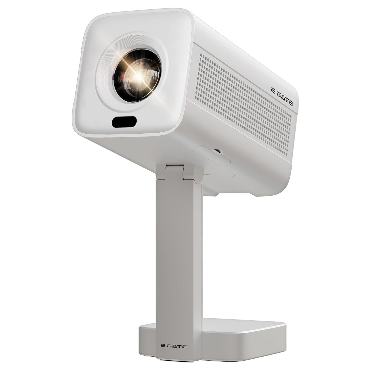 E GATE Atom 4X Automatic Projector 4k Ultra HD | Live TV | Android | Brightest 400 ISO | Native 1080p, Netflix, Prime | Precision Focus - Auto Keystone | USB-HDMI ARC+CEC | HDR+HLG | WiFi 6-BT | Egate - Image 2