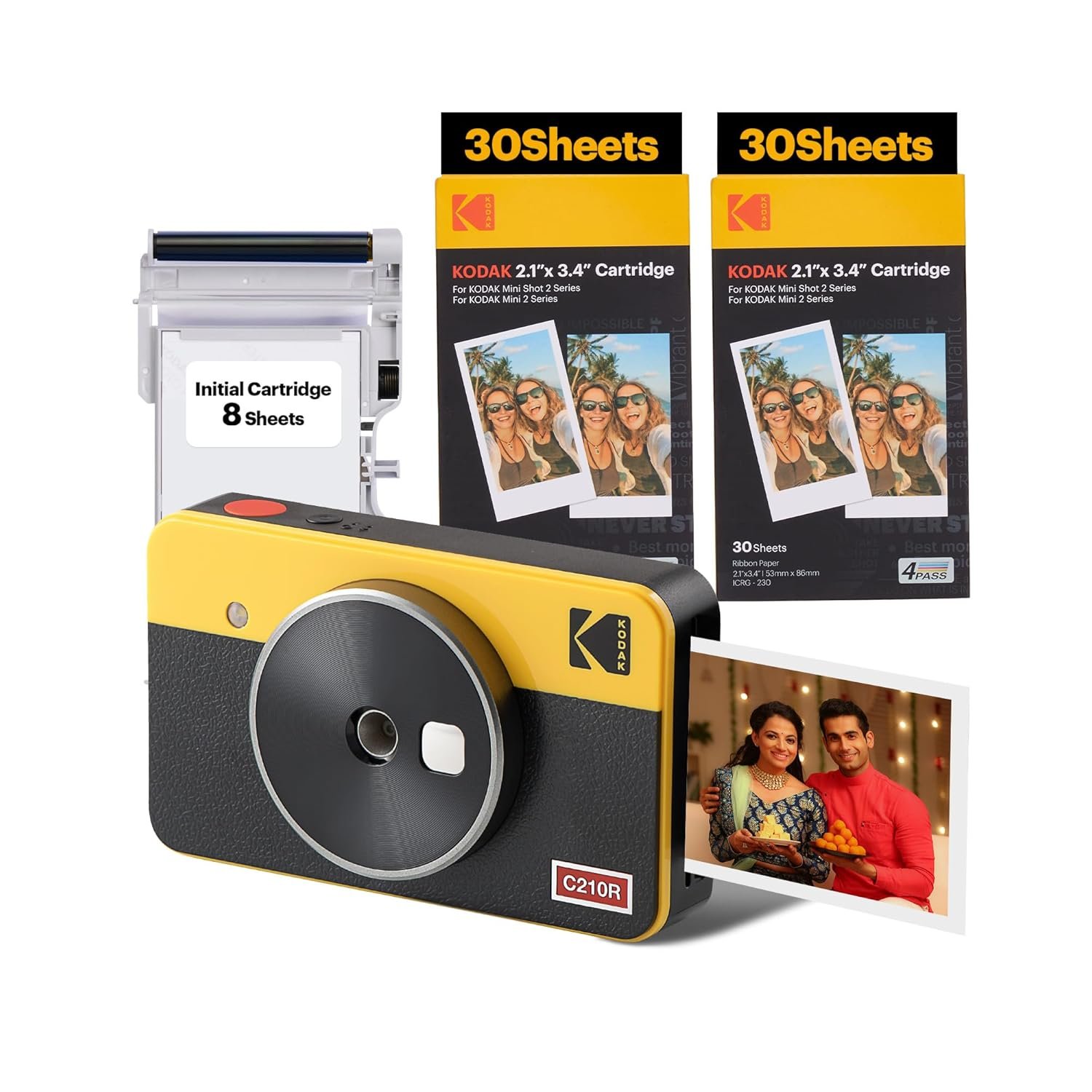 Kodak Mini Shot 2 Retro 2in1 + 68 Sheets Bundle - Image 2