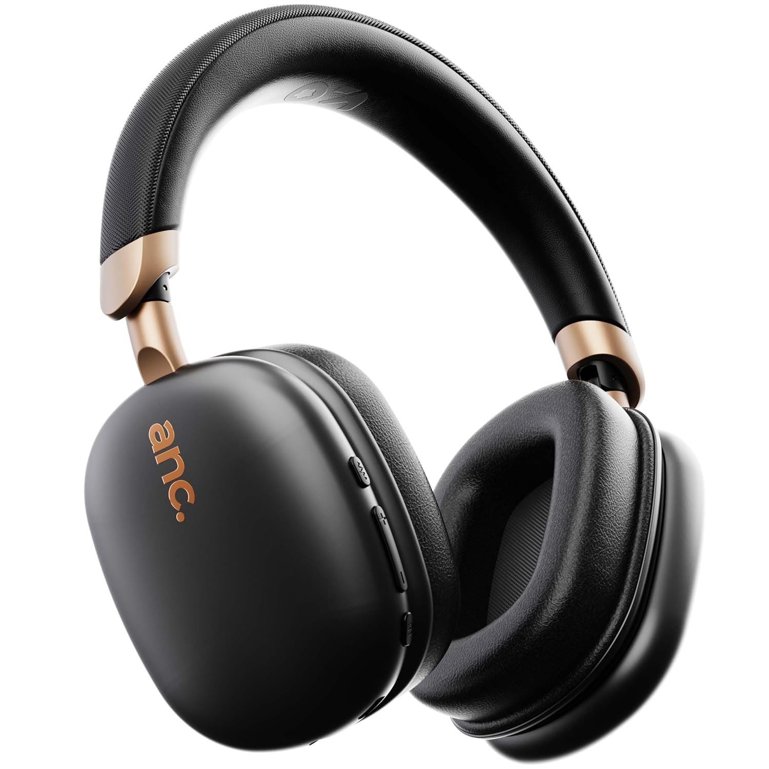 Newly Launched Fluid X Pro Ear Bluetooth Headphones with 70H Playtime, 40mm Bass Drivers, Zen™ ENC Mic, Type-C Fast Charging, 4 EQ Modes, AUX, IPX5 Wireless Headphones(Black) - Image 2