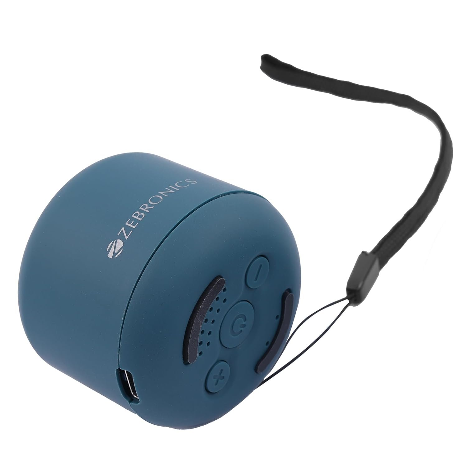 ZEBRONICS Pixie Portable Speaker, 5 Watts, Supports Bluetooth, TWS Function, mSD, Compact Design, Call Function, Carry Loop, Upto 7h Backup (Dark Blue) - Image 3