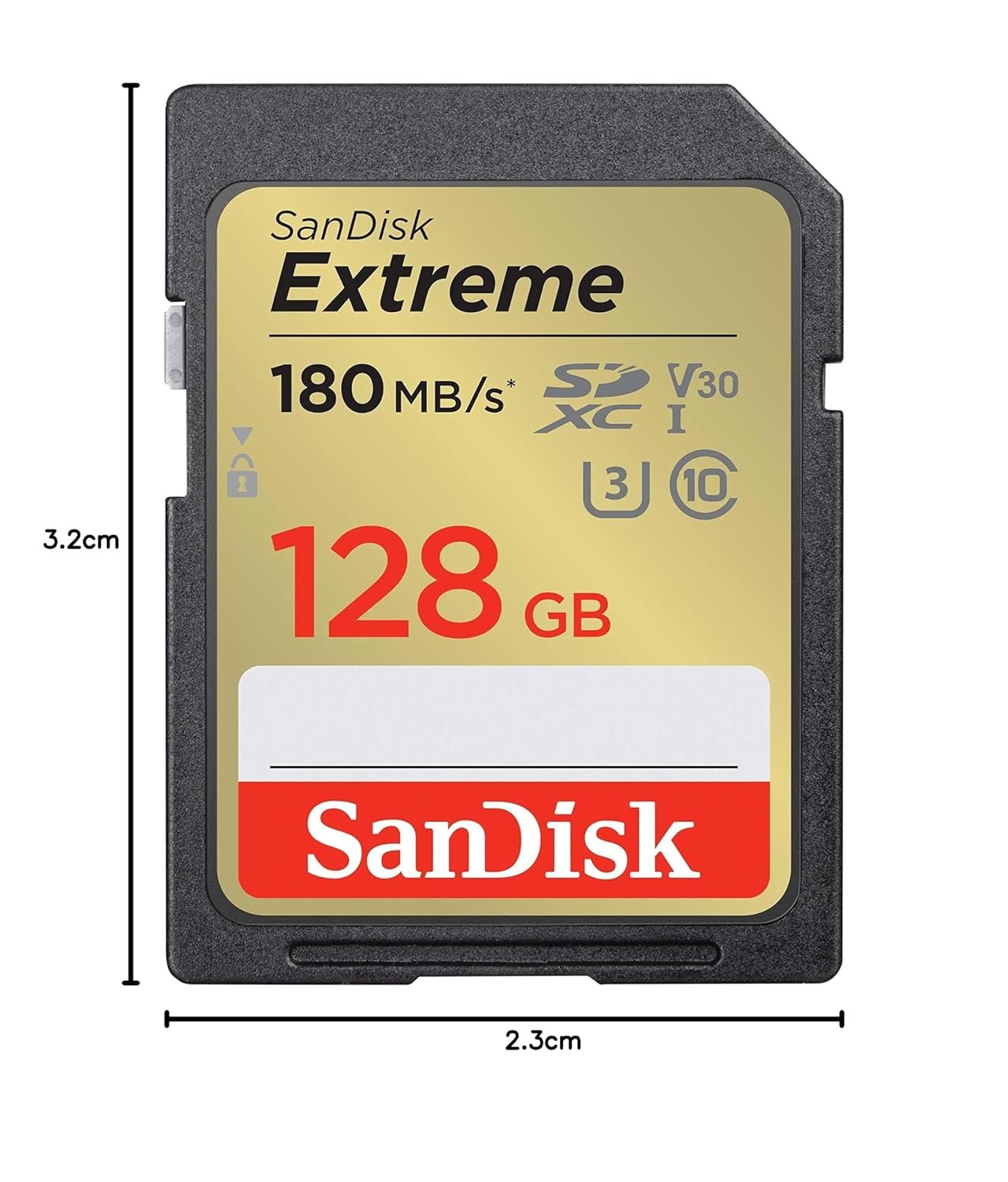 SanDisk Extreme SD UHS I 128GB Card for 4K Video for DSLR and Mirrorless Cameras 180MB/s Read & 90MB/s Write - Image 4