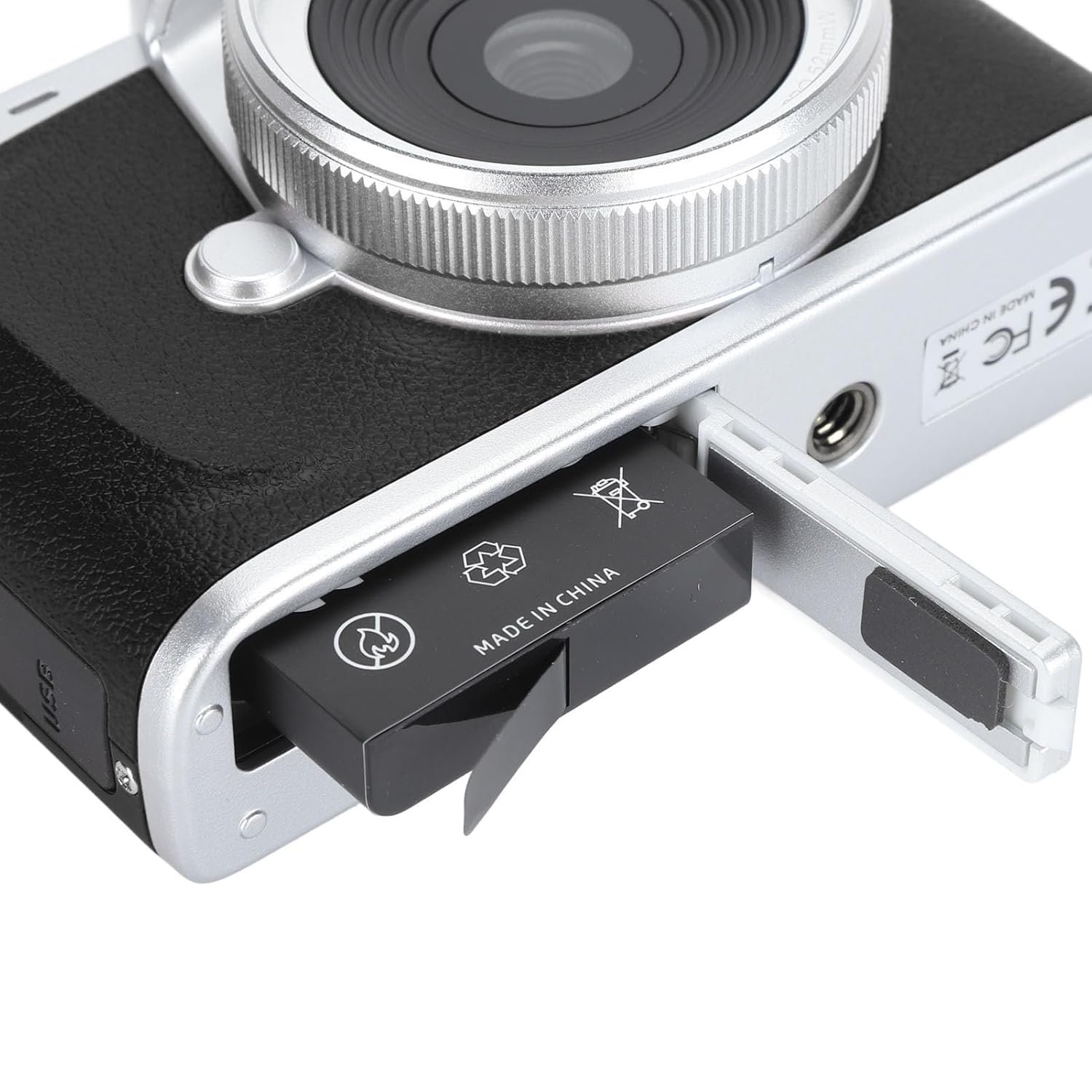 Digital Camera 4K, 64MP 20x Digital Zoom, 180° Flip Screen, Professional Lens Mirrorless Interchangeable Lens Camera with Wide Angle Lens for Photography (Black) - Image 9