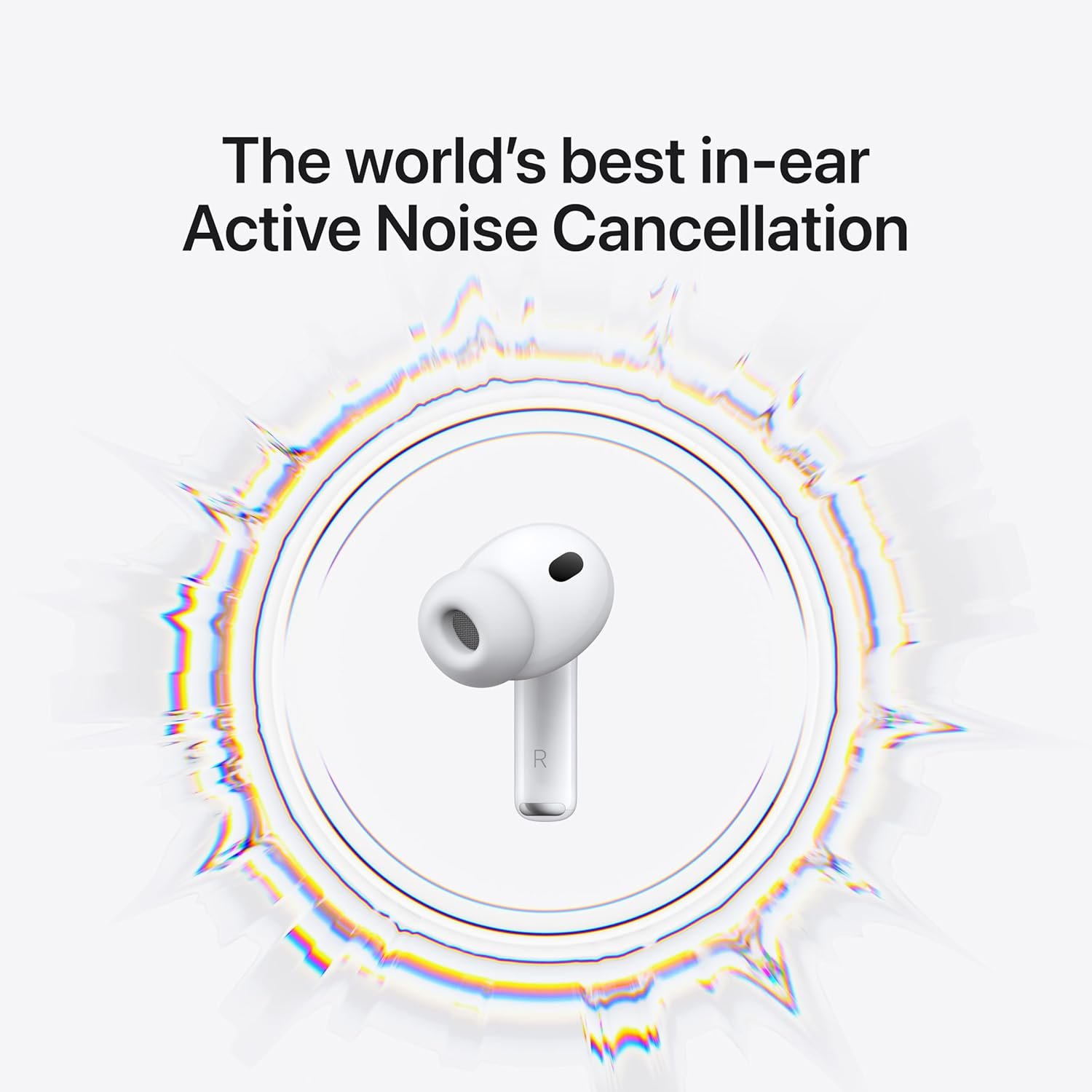 Apple AirPods Pro 3 Wireless Earbuds, Active Noise Cancellation, Live Translation, Heart Rate Sensing, Bluetooth Headphones, Spatial Audio, High-Fidelity Sound, USB-C Charging - Image 3