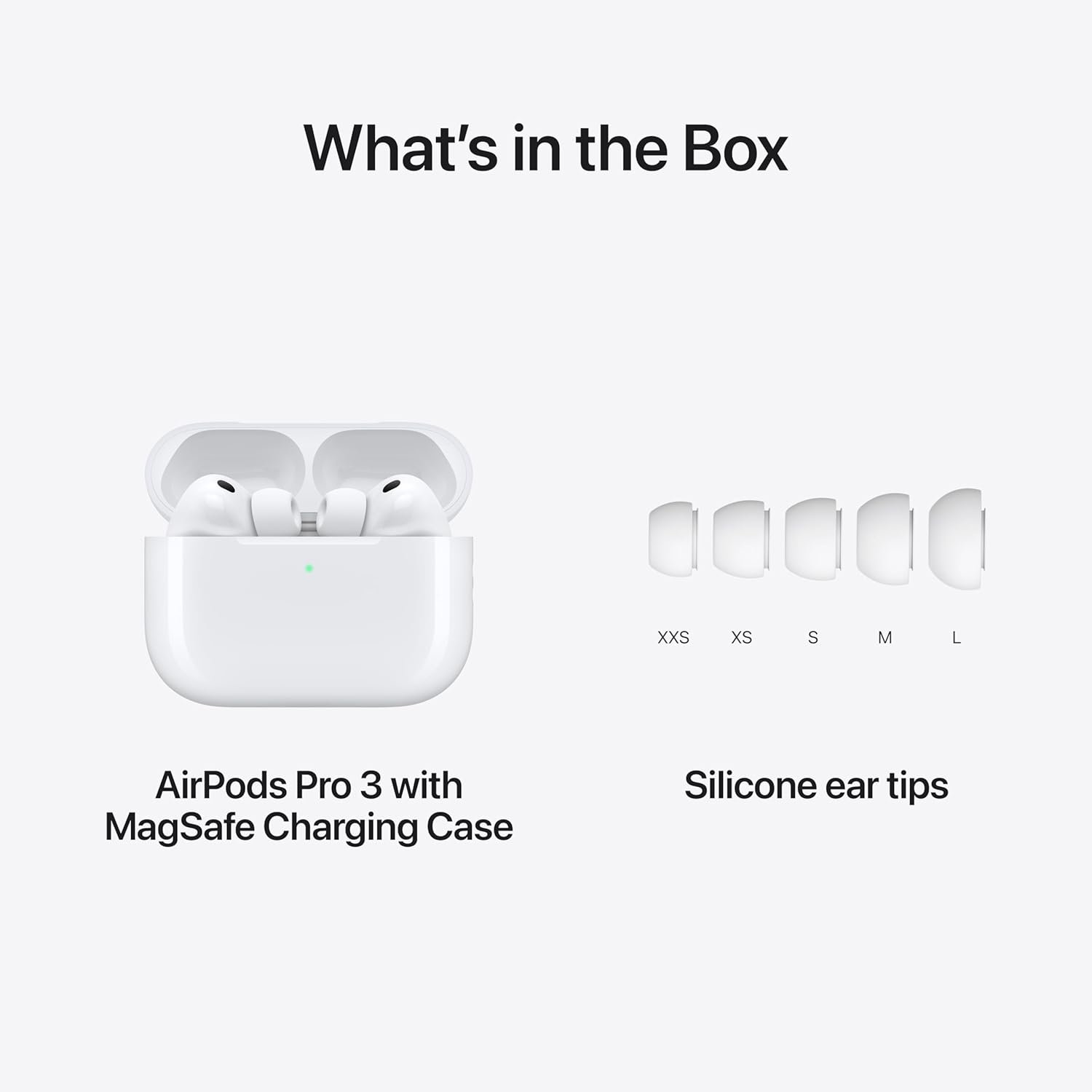 Apple AirPods Pro 3 Wireless Earbuds, Active Noise Cancellation, Live Translation, Heart Rate Sensing, Bluetooth Headphones, Spatial Audio, High-Fidelity Sound, USB-C Charging - Image 5