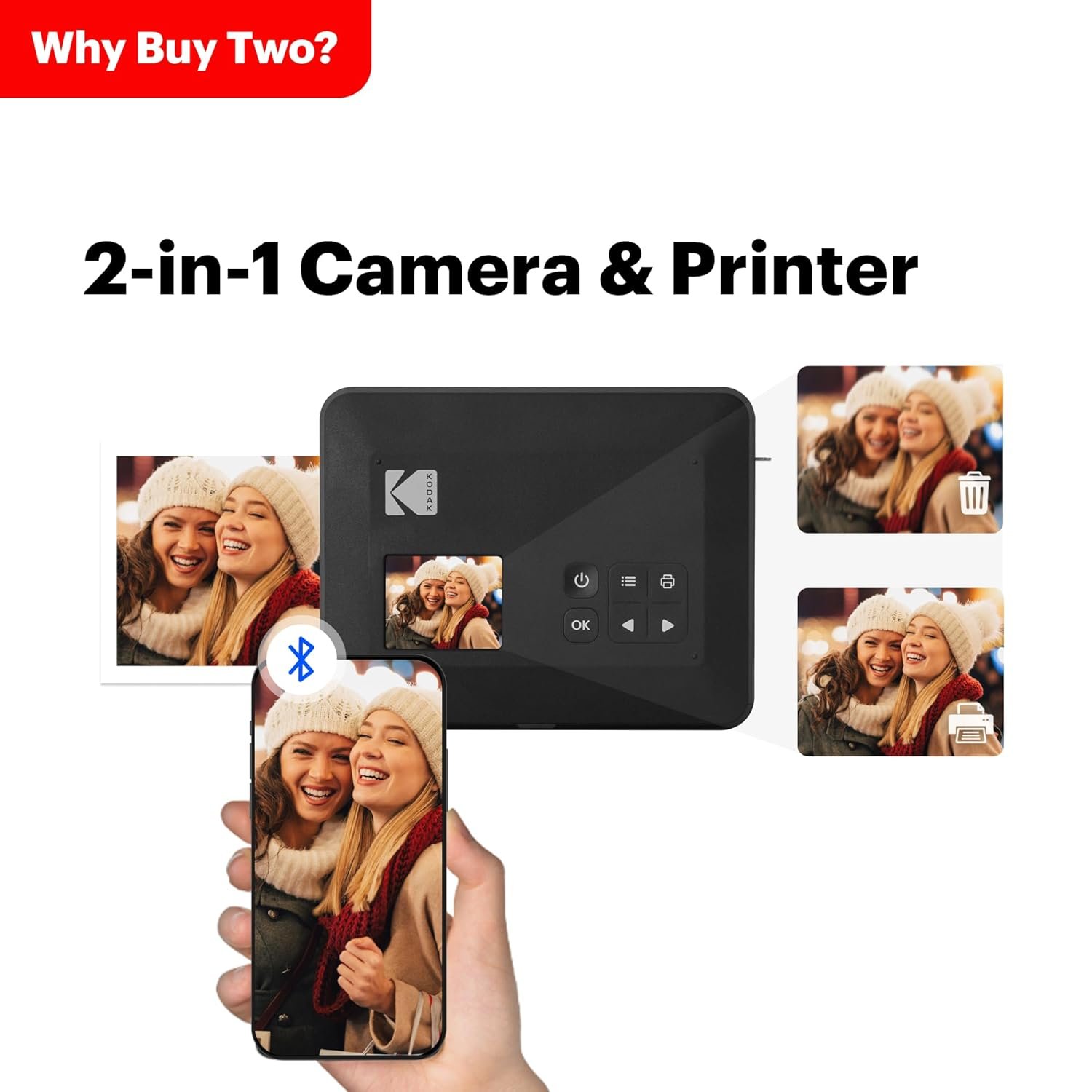 Kodak Mini Shot 3 Retro 2in1 + 8 Sheets - Image 4