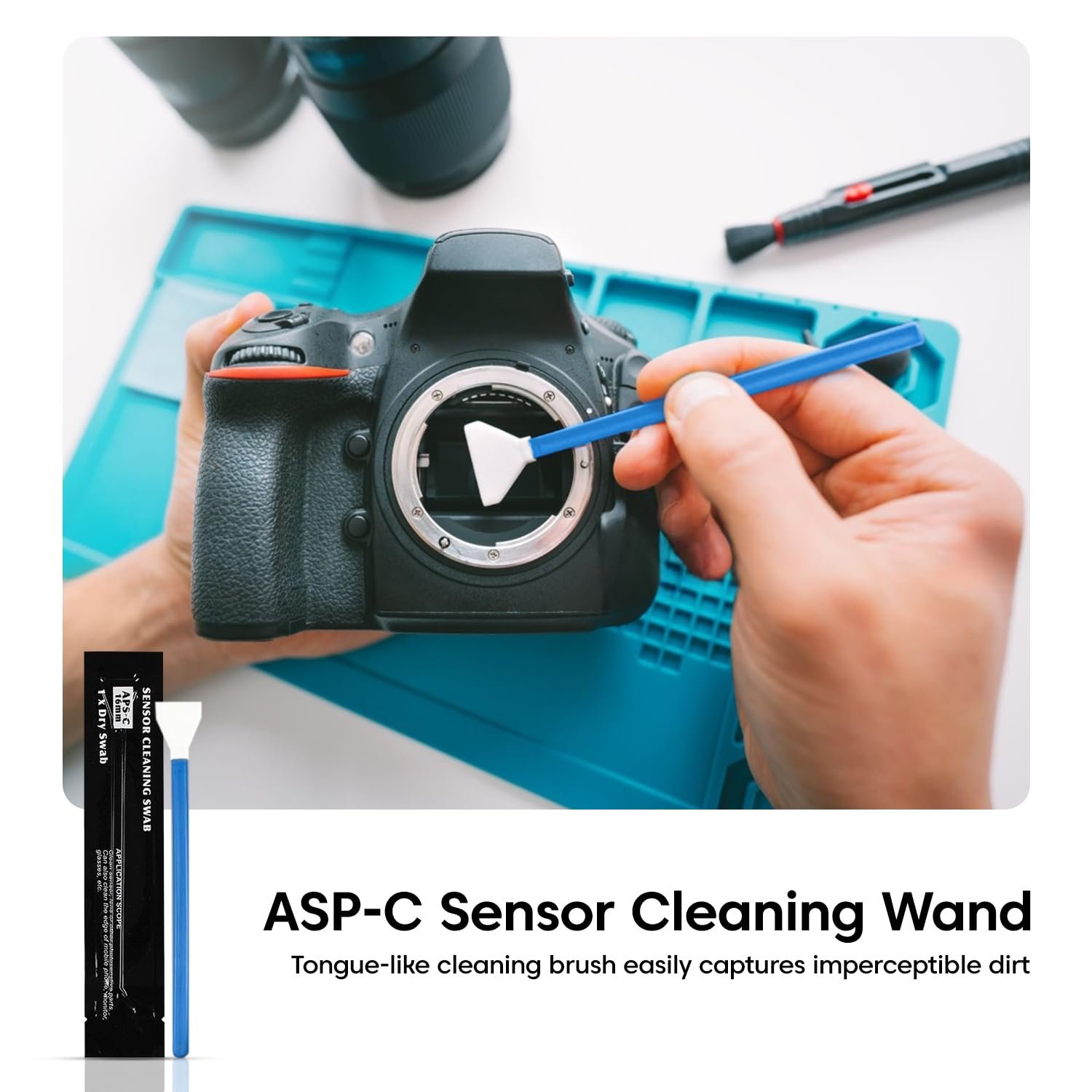 Sounce Professional 8-in-1 Camera Cleaning Travel Kit – Complete Lens & Screen Cleaning Solution for DSLR, Mirrorless Cameras, Filters, Displays, Binoculars, Laptops & Other Sensitive Electronics - Image 3