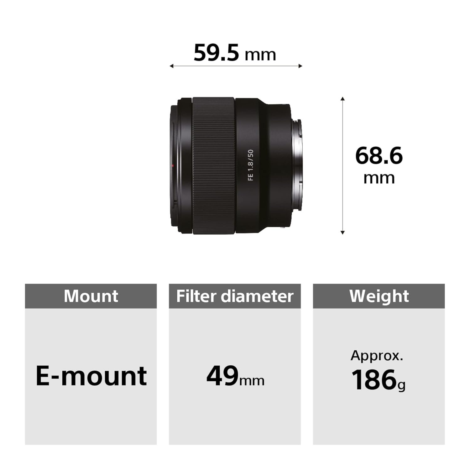 Sony E Mount FE 50mm F1.8 Full-Frame Lens (SEL50F18F) | Standard Prime | for Soft Bokeh - Image 4
