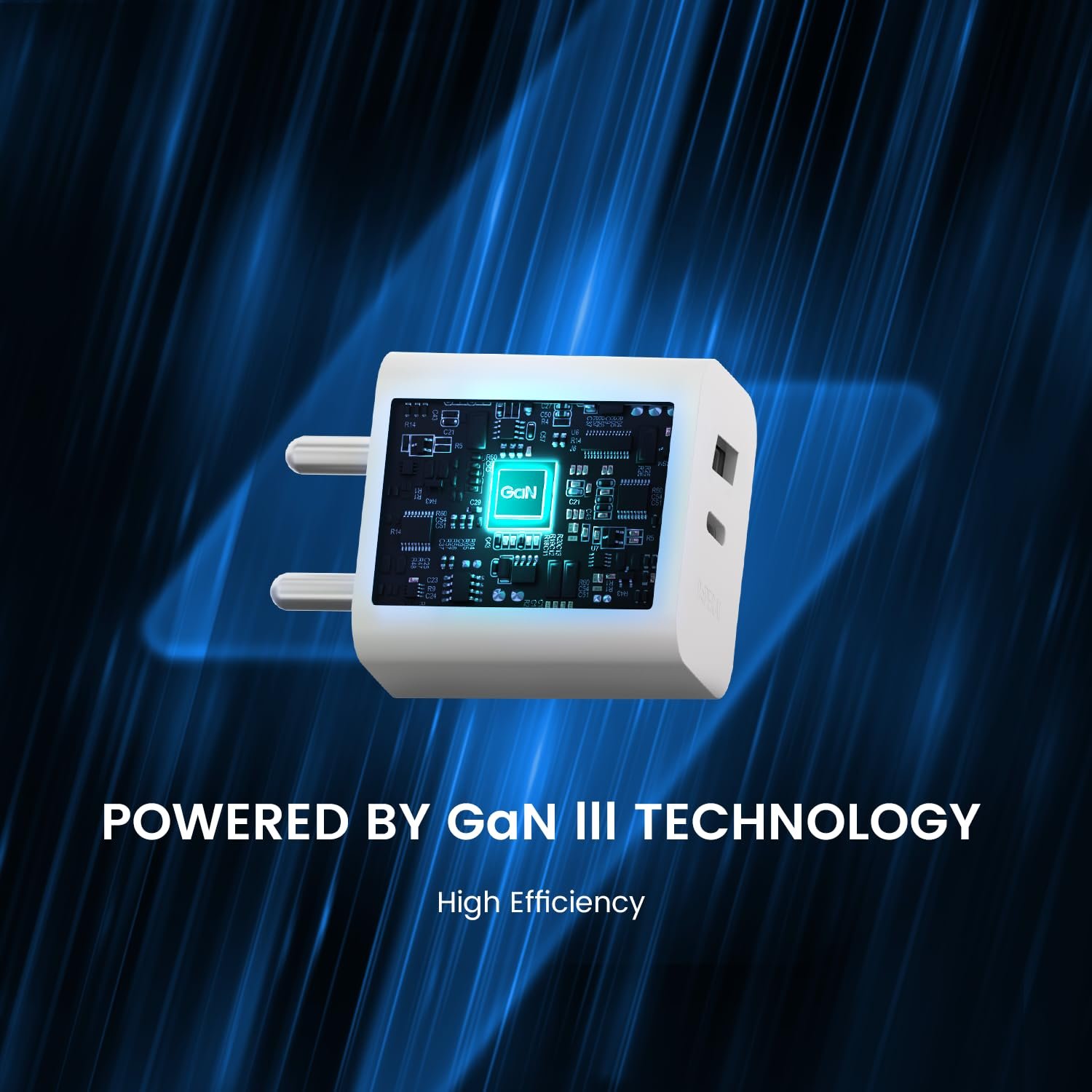 25W Dual Port GaN III Fast Charger - MFi Certified, PD3.0 & UFCS Support for iPhone, Samsung, Oppo, Vivo, iPad & More (White) - Image 4