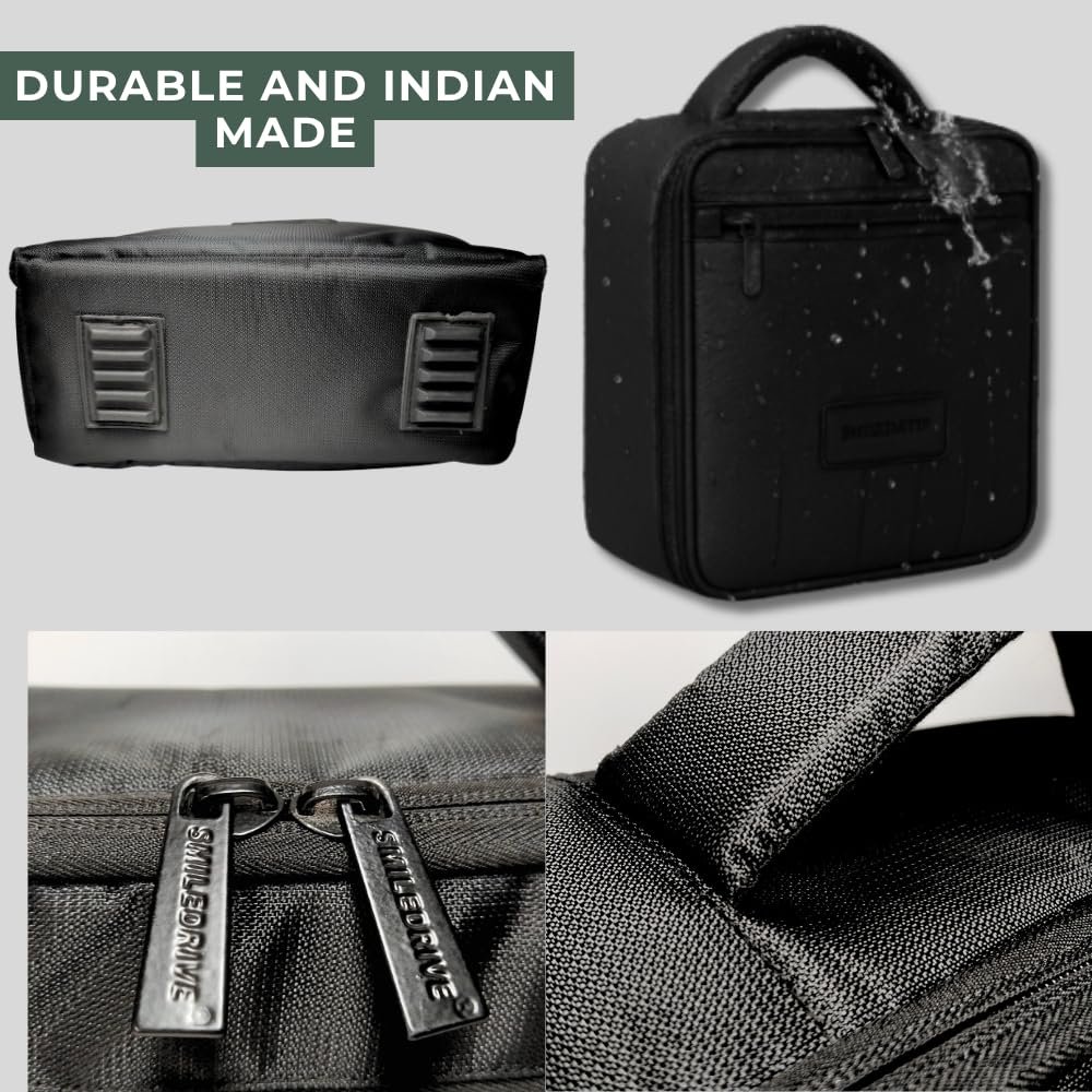 SMILEDRIVE® Waterproof DSLR Camera & Laptop Backpack – Multicolor Multiple Sizes Single & Combo Variants Lightweight, Stylish & Durable Gear Bag for Travel, Office, College & Hiking - Image 4