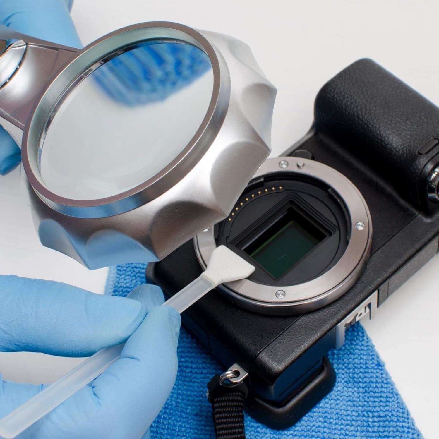 4 Pcs Camera Cleaning Kit, Camera Sensor Cleaning Kit Camera Sensor Cleaner Suitable Camera Lens Maintenance Mirrorless Camera Care DSLR Sensor Cleaning Photography Equipment Care - Image 5