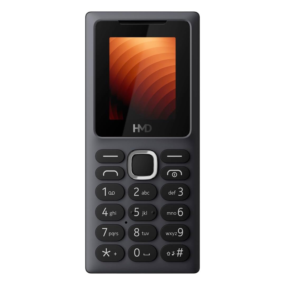 HMD 100 Keypad Mobile Phone | Single SIM, Long Lasting Battery, Durable Design, Wireless FM Radio, Phone Talker, 1-Year Replacement Guarantee | Grey - Image 3