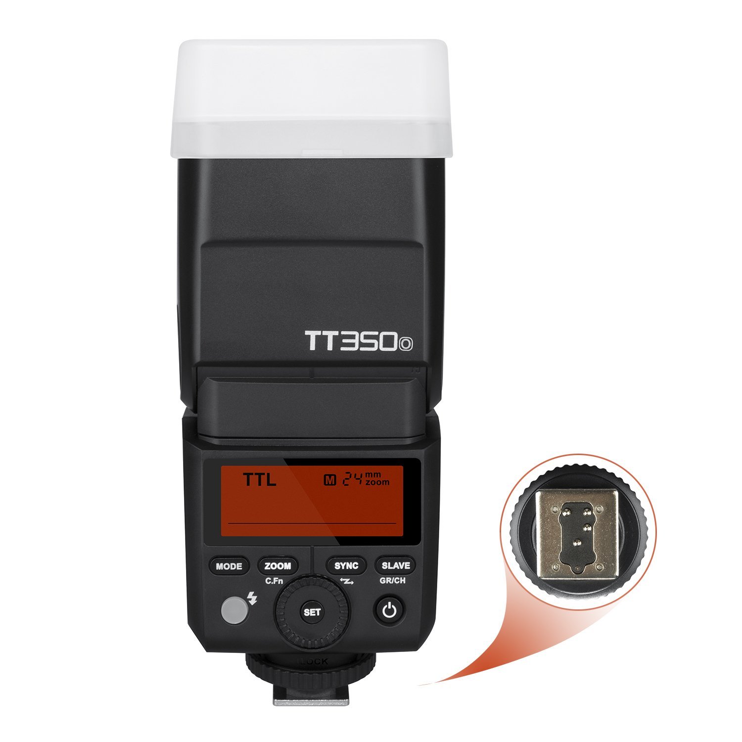 Godox TT350-O 2.4G HSS 1/8000s TTL GN36 Camera Flash Speedlite for Olympus/Panasonic Mirrorless Digital Camera - Image 3