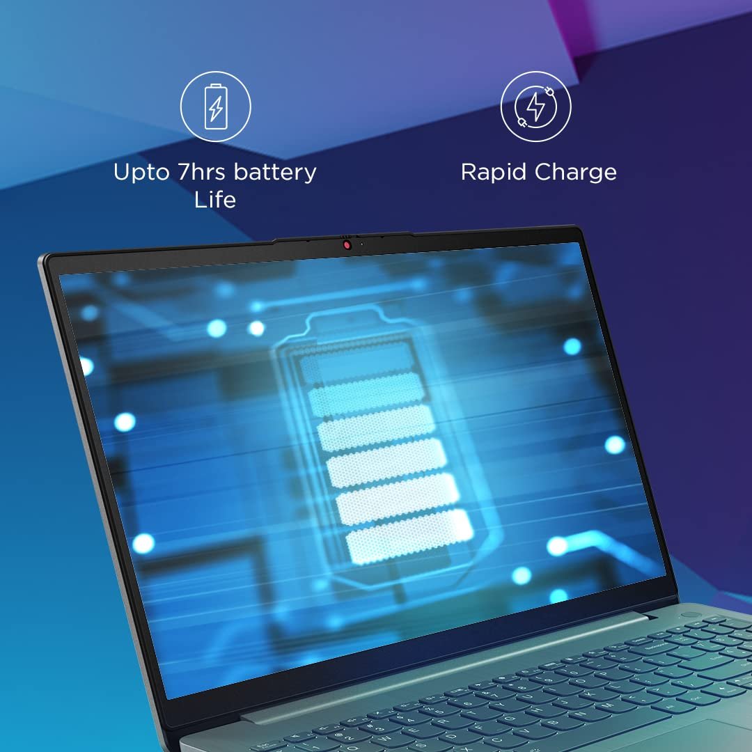 Lenovo IdeaPad Slim 3, Intel Core i7-1255U, 12th Gen, 16GB RAM, 512GB SSD, FHD IPS, 15.6"/39.62cm, Windows 11, MS Office 2021, Grey, 1.63Kg, 82RK011GIN, 1Yr ADP Free, 3months Game Pass Laptop - Image 3