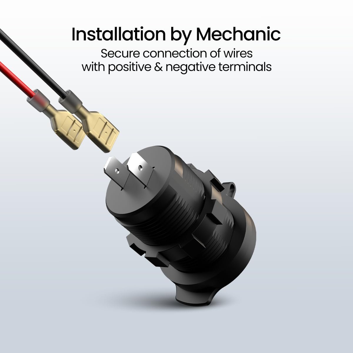 Portronics Spark 51W Multi-Vehicle Phone Charger, 33W Type-C Power Delivery, 18W USB Fast Charging, Type-C & USB Dual Output, for Motorcycles & Scooters - Image 7