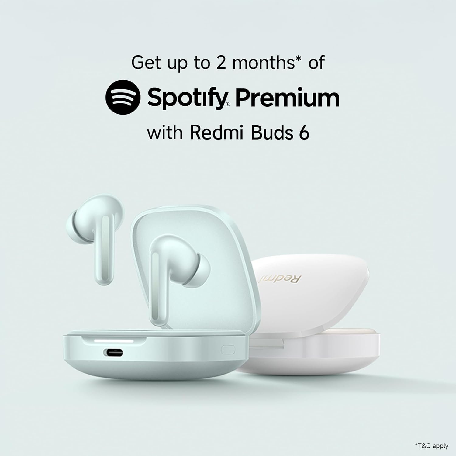 Redmi Buds 6, Dual Driver TWS in Ear Earbuds, 49dB Hybrid Active Noise Cancellation, Spatial Audio, Dual Device Connection, Quad Mic AI ENC, 42 Hrs Playtime, Custom EQ, Wireless Earbuds (Black) - Image 4