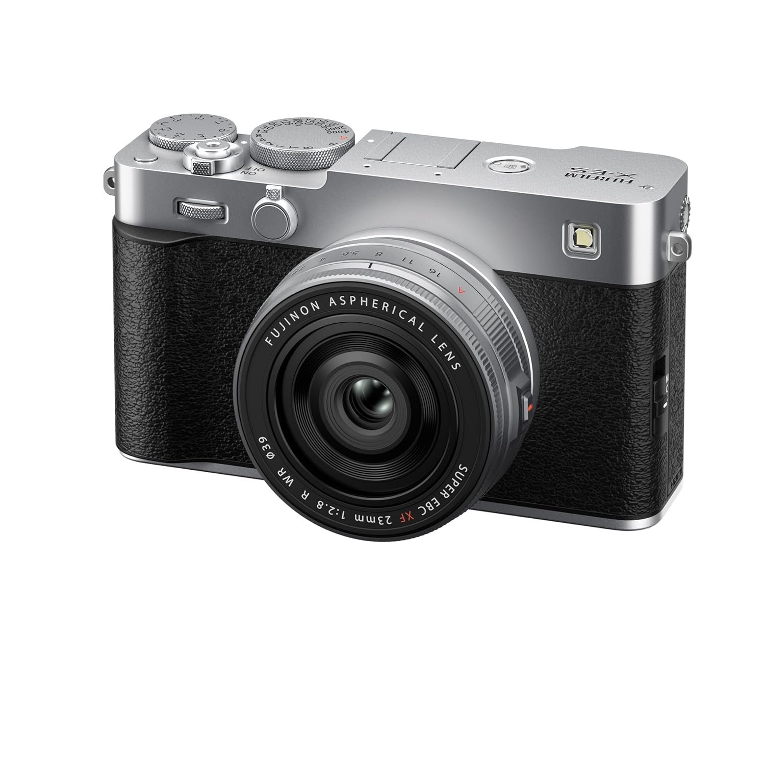 Fujifilm X-E5 40MP APS-C X-Trans CMOS 5 Sensor|Ultra high Resolution mirrorless Camera|IBIS System|6.2k 30p|1/180000 Shutter Speed with XF 23mm f/2.8-16 Lens - Silver - Image 4