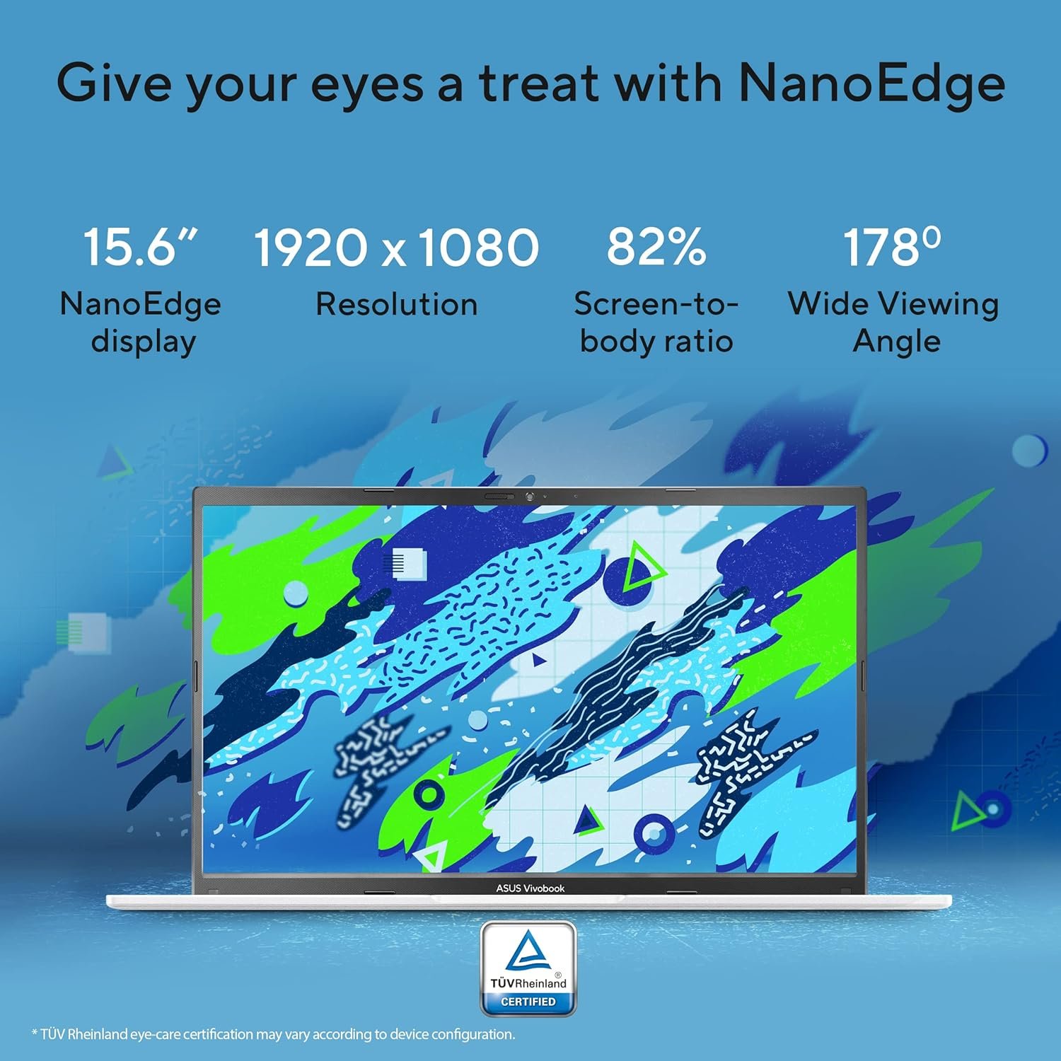 ASUS Vivobook 15, Smartchoice,Intel Corei5 13thGen 13420H, 16GB RAM, 512GB SSD, FHD 15.6", Win11, Office Home'24, M365 Basic (1Year)*, Cool Silver, 1.70kg, X1502VA-BQ835WS, Intel UHD iGPU, Laptop - Image 4