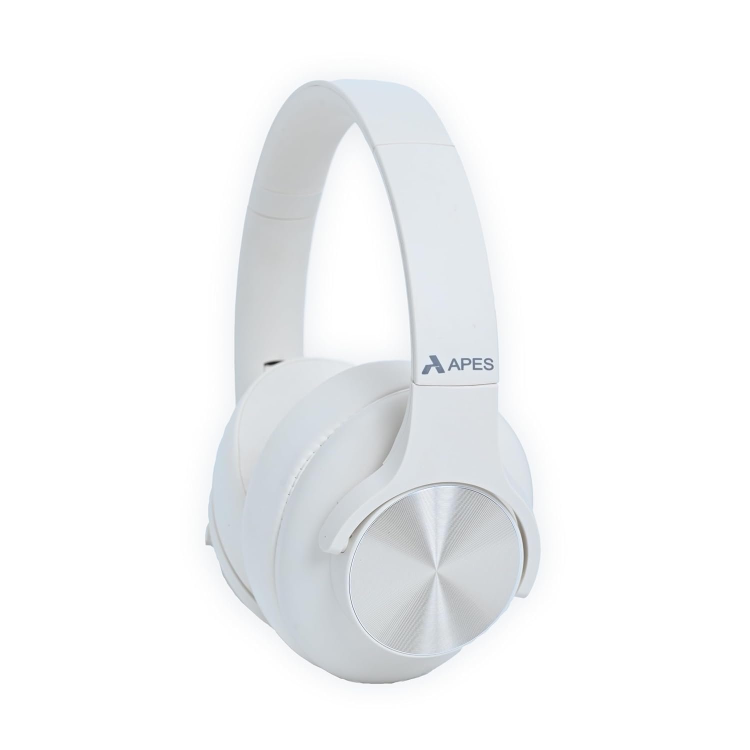 APES Zen Wireless Headphone, 40 mm Dynamic Drivers, 20 Hrs Playtime, V5.4 Bluetooth Headphone, Soft Padded Earcups (White) - Image 2