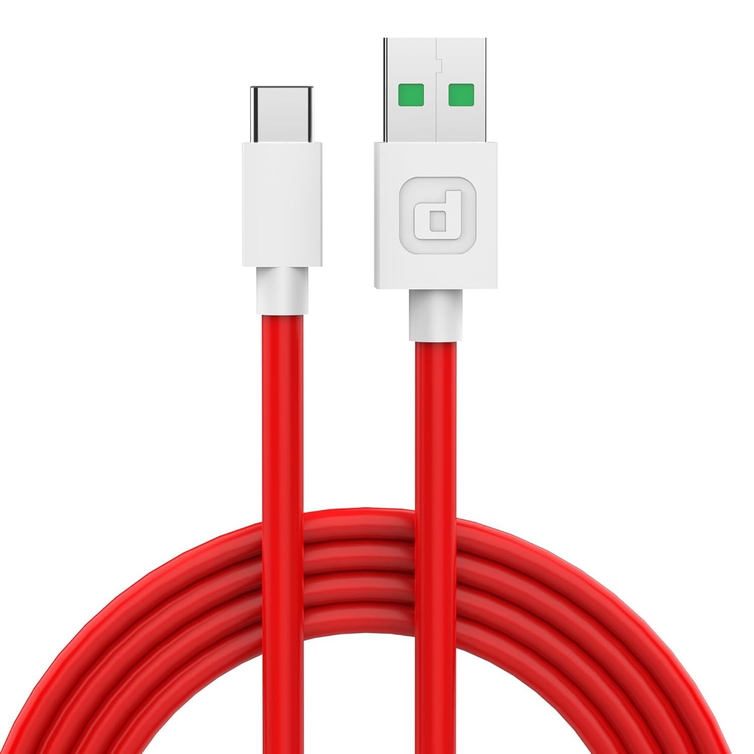 Dubstep Blaze Ultra 50W USB Type C Cable 3.5 A 1 m Supports All Fast Charging Technologies (Compatible with Mobile, Tablet, Laptop, Speakers, Red, One Cable) - Image 2