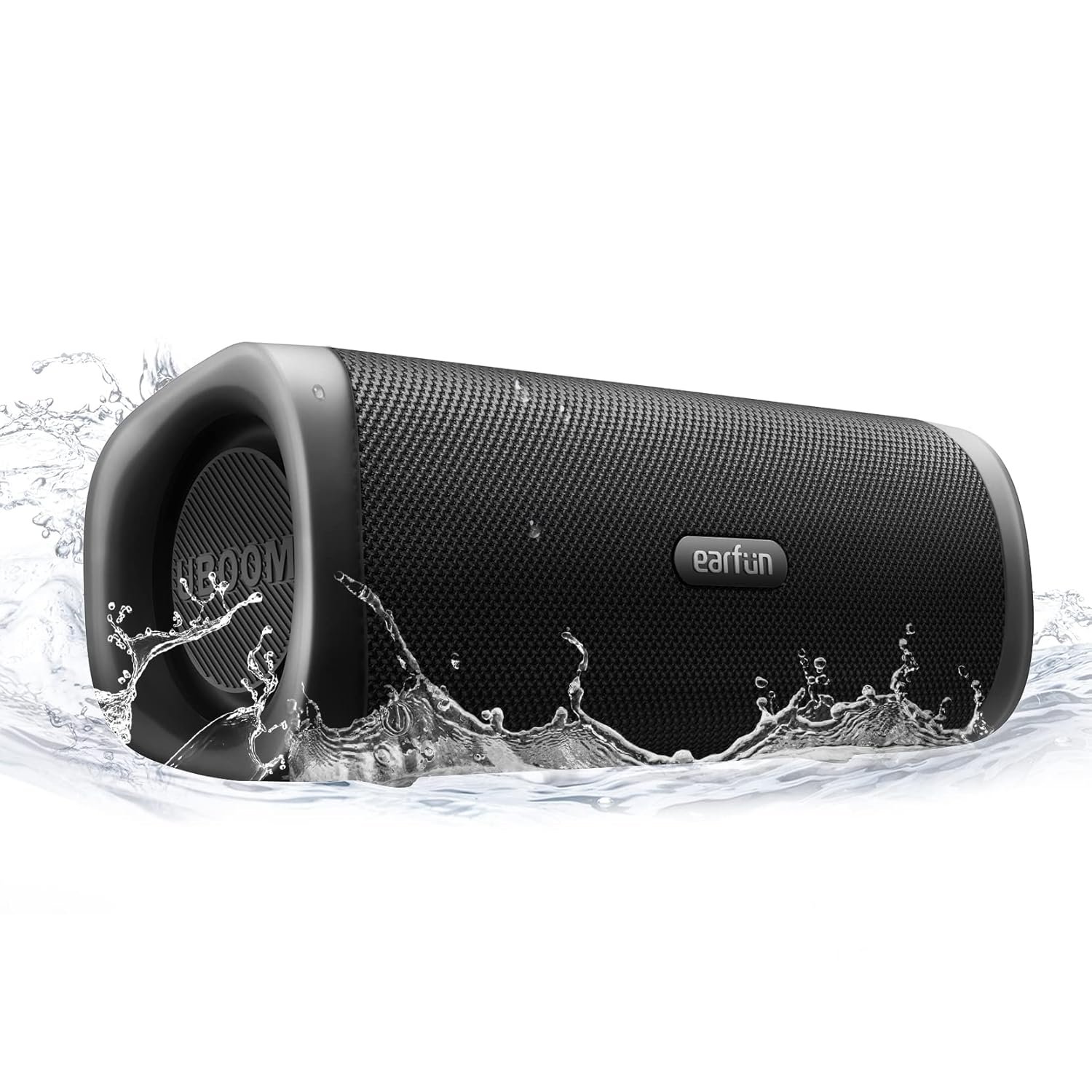 EarFun Bluetooth Speaker, UBOOM L Portable Speaker 28W Loud Stereo Sound, Rich Bass, IP67 Waterproof & Dustproof, Dual Pairing, Built-in Mic, Low Latency, Wireless Speaker for Party, Indoor & Outdoor - Image 2