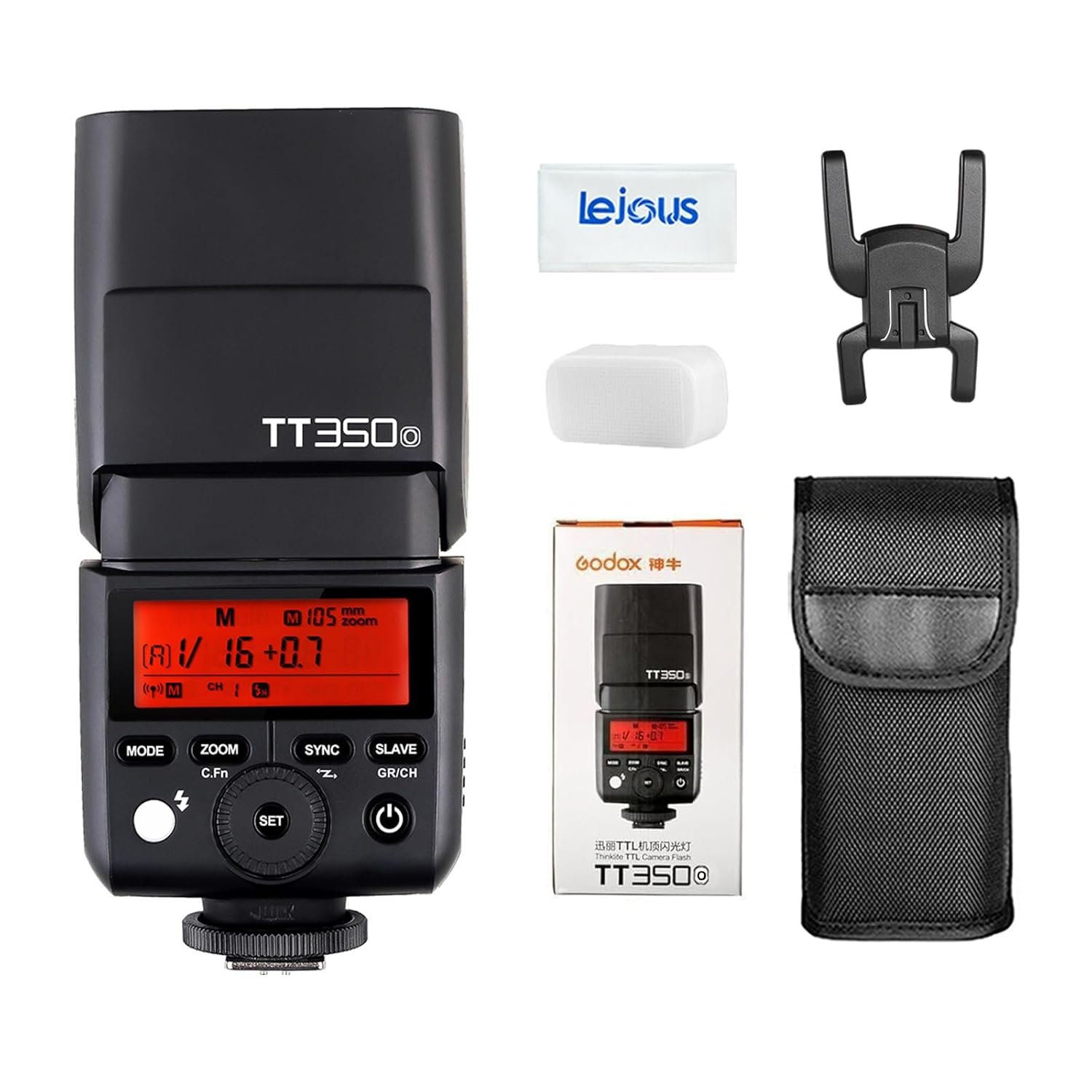 Godox TT350-O 2.4G HSS 1/8000s TTL GN36 Camera Flash Speedlite for Olympus/Panasonic Mirrorless Digital Camera - Image 2