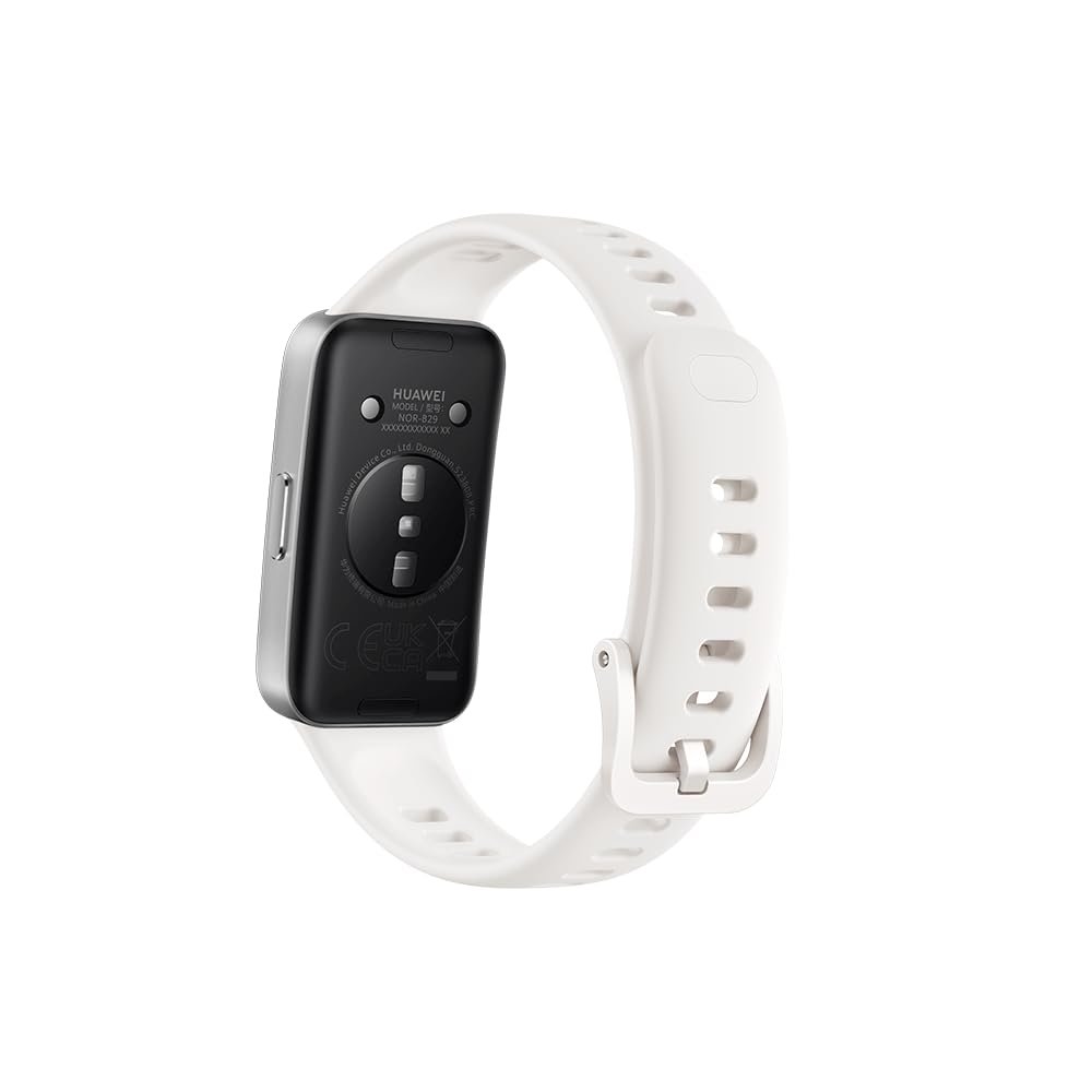 Huawei Band 10 Smartwatch with AI-Powered Fitness Monitoring, Pro-Level Sleep Analysis, Emotional Wellbeing Assistant,Streamlined Metallic Design,Fast Charging,iOS Android (Band 10, White) - Image 2