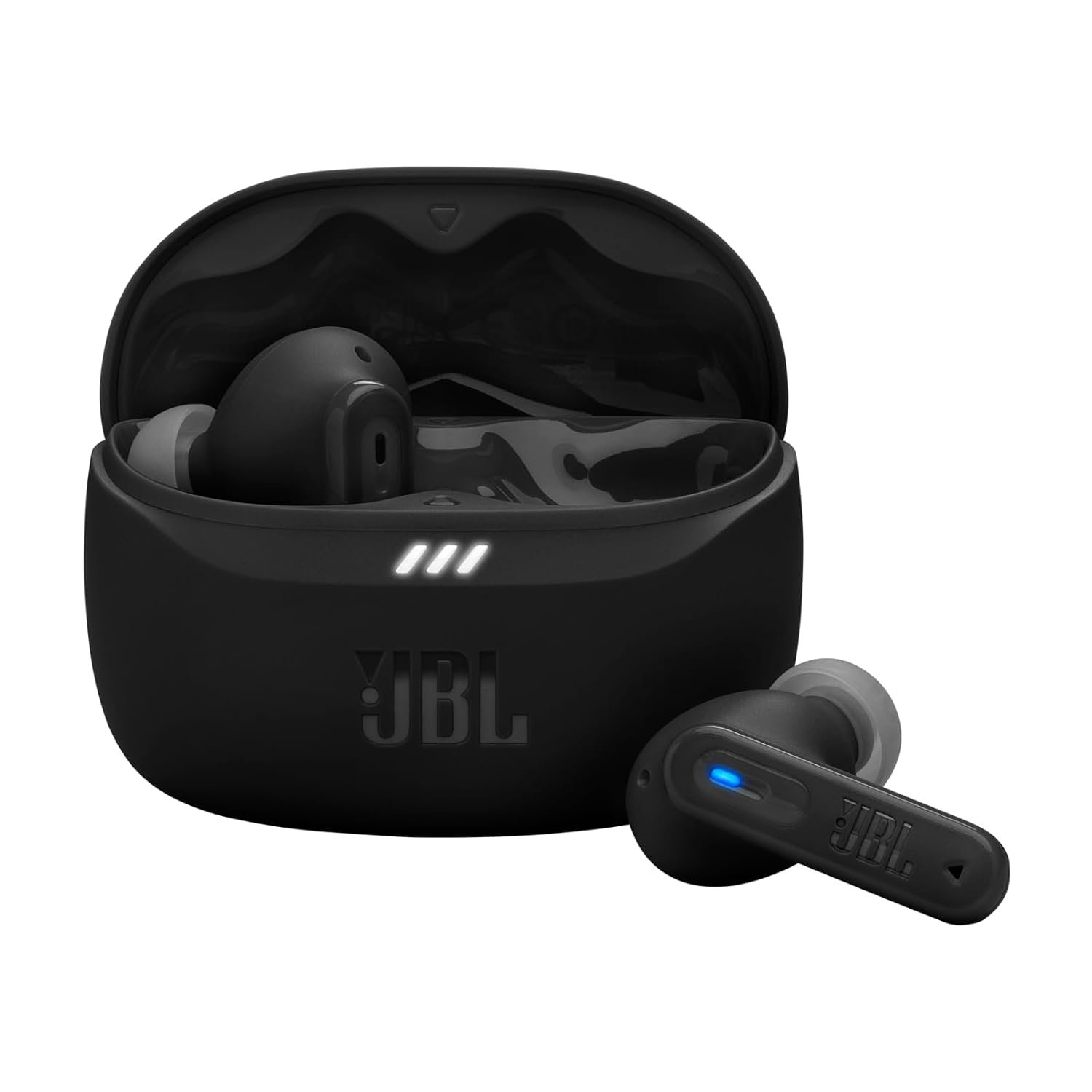 JBL New Launch Tune Beam 2 TWS, ANC Earbuds, 48Hr Playtime,Dual Connect, Ambient Aware, Relax Mode, Customized EQ with Headphones App, 6 Mics for Clear Calls, Spatial Sound, Personi-Fi 3.0 (Black) - Image 2