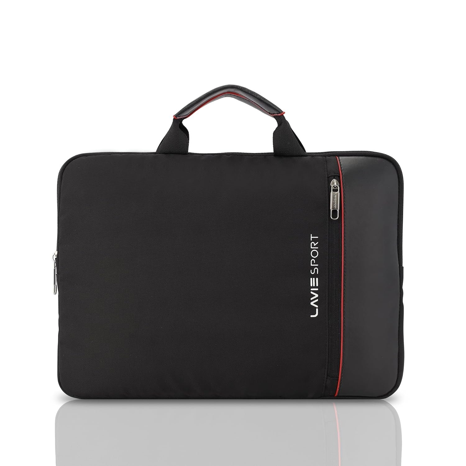 Lavie Sport Unisex 1.5 Compartment Business Pro Laptop Bag Slim Sleeve (Black) - Image 2