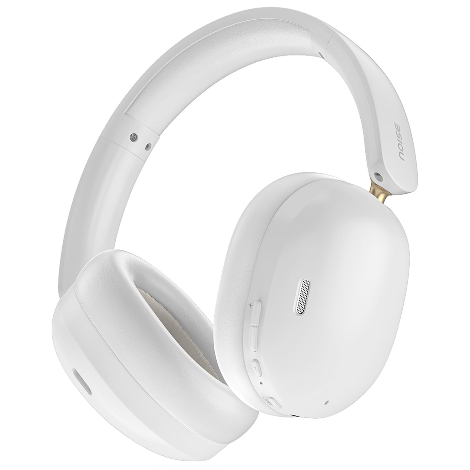Noise Newly Launched Airwave Max XR Wireless Over-Ear Headphones with 120H Playtime, ANC, HFA Tech, Spatial Audio, Dual Pairing,BT V6.0(Pearl Beige) - Image 2