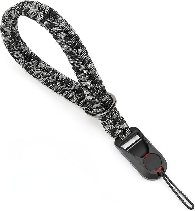 RUBRIC Camera Wrist Strap | Paracord Hand Grip with Quick Release | Adjustable & Durable Polsband for DSLR, Mirrorless & Action Cameras - Image 2