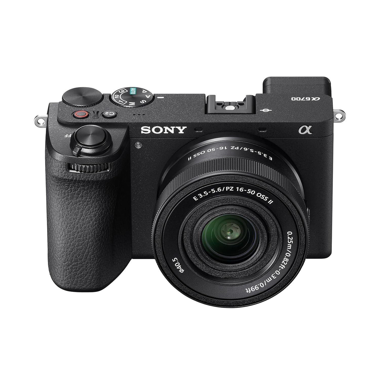Sony Alpha ILCE-6700K (Previously ILCE-6700L) with Upgraded SEL16-50 (Ver 2) Power Zoom Lens | APS-C Interchangeable-Lens Mirrorless Camera |26.0 MP 4K 60p Recording - Black - Image 2