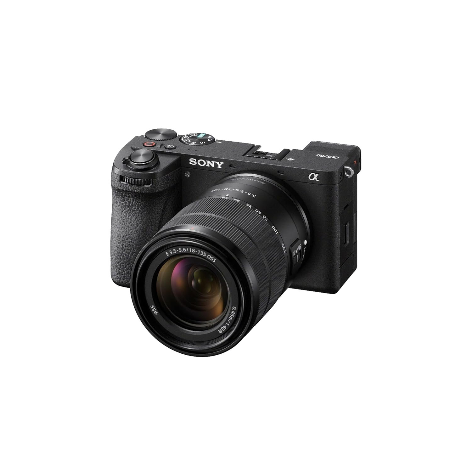 Sony Alpha ILCE-6700M APS-C Interchangeable-Lens Mirrorless Camera (Body + 18-135 mm Power Zoom Lens) | Made for Creators | 26.0 MP | Artificial Intelligence based Autofocus | 4K 60p Recording - Black - Image 2